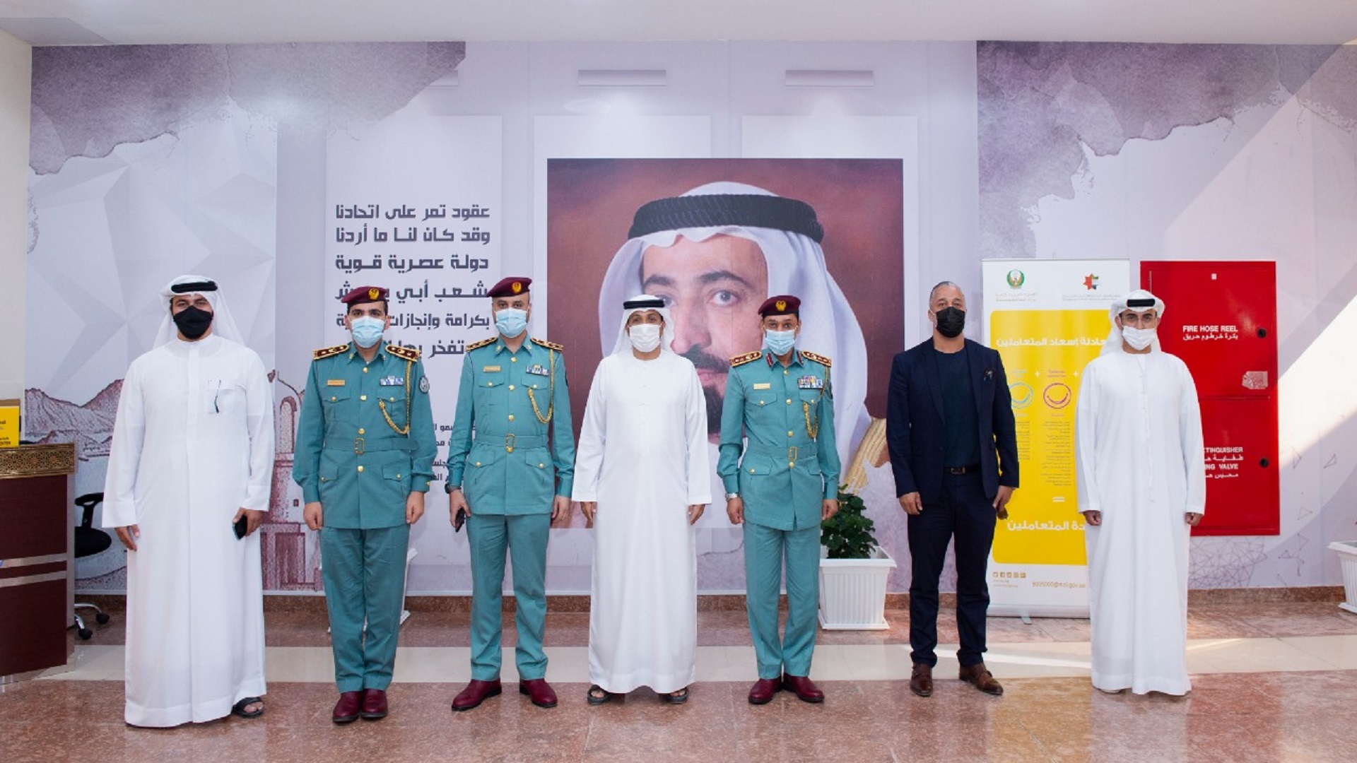 صورة بعنوان: "شرطة الشرقية" تستقبل وفداً من المكتب الإعلامي لحكومة الشارقة 