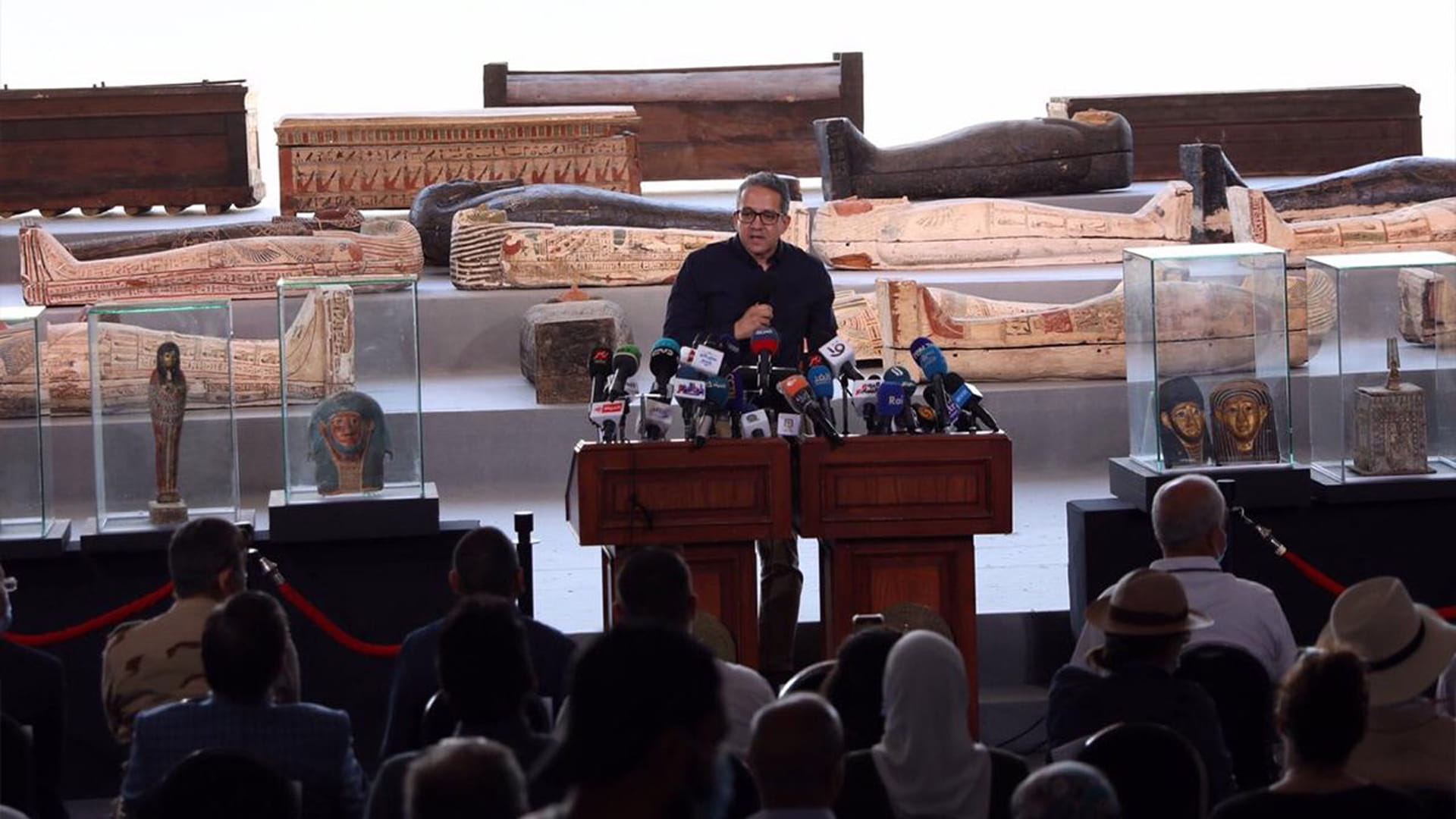 صورة بعنوان: مصر تعلن عن كشف أثري جديد بمنطقة آثار سقارة 