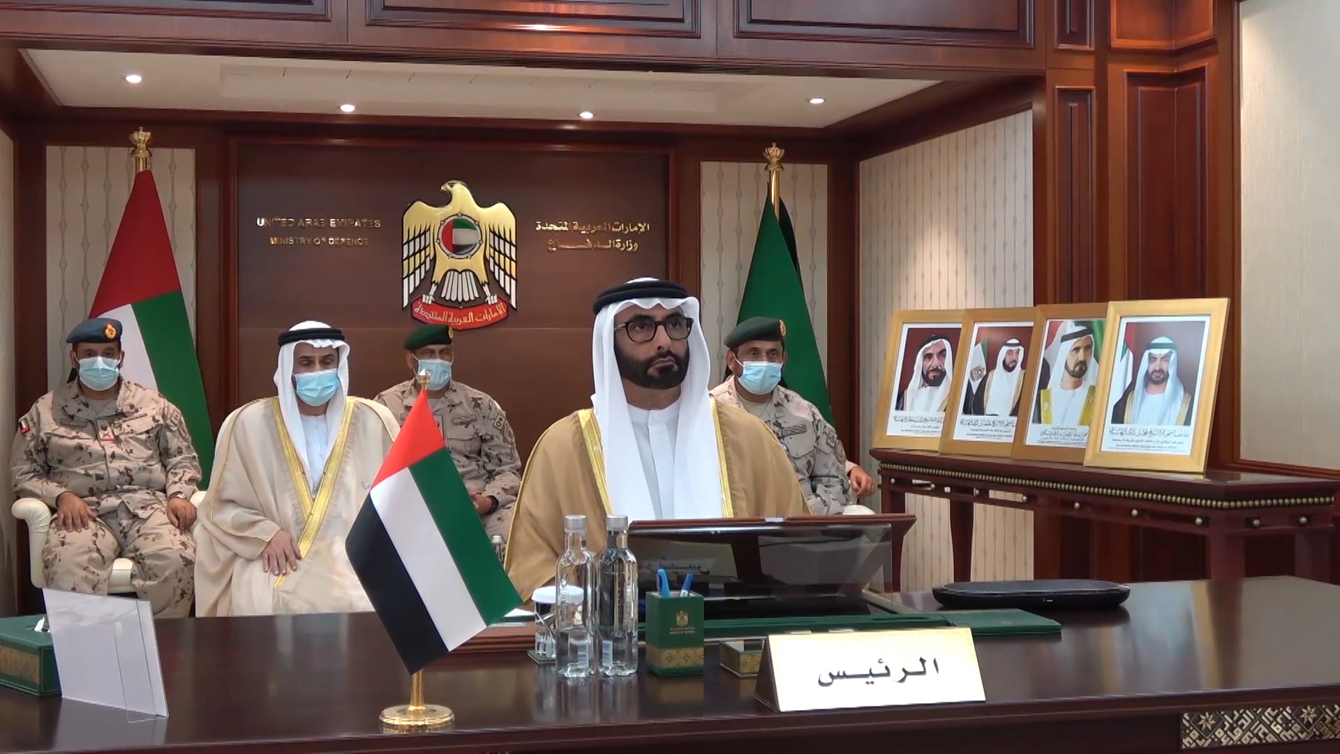 Image for the title: Al Bowardi heads 17th session of GCC Joint Defence Council 