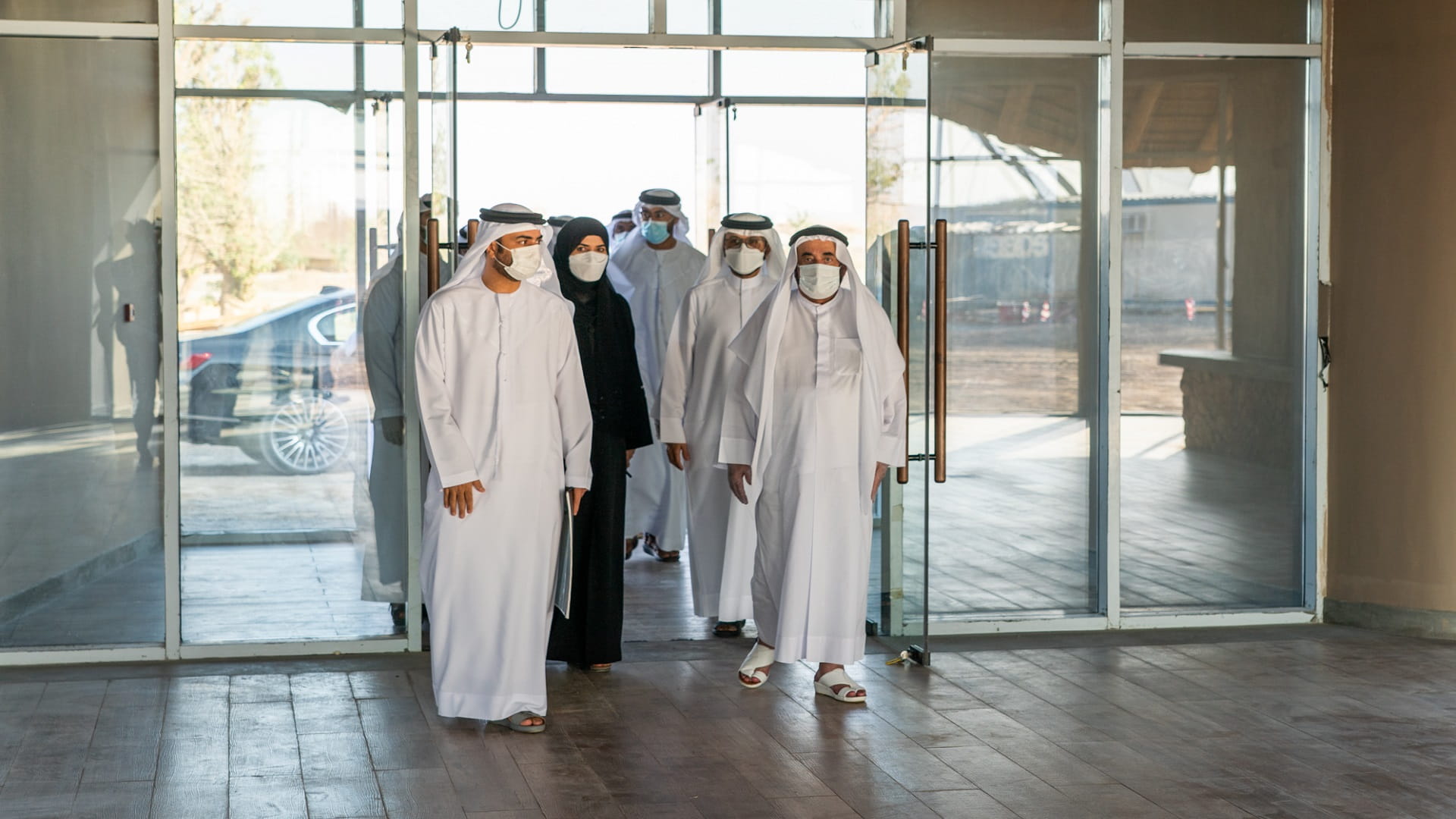 Image for the title: Sharjah Ruler inspects progress of Sharjah Safari in Al Dhaid 