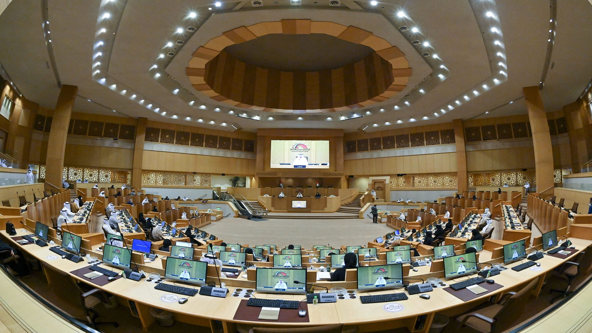 صورة بعنوان: محمد بن راشد يفتتح دور الانعقاد الثاني للمجلس الوطني الاتحادي 