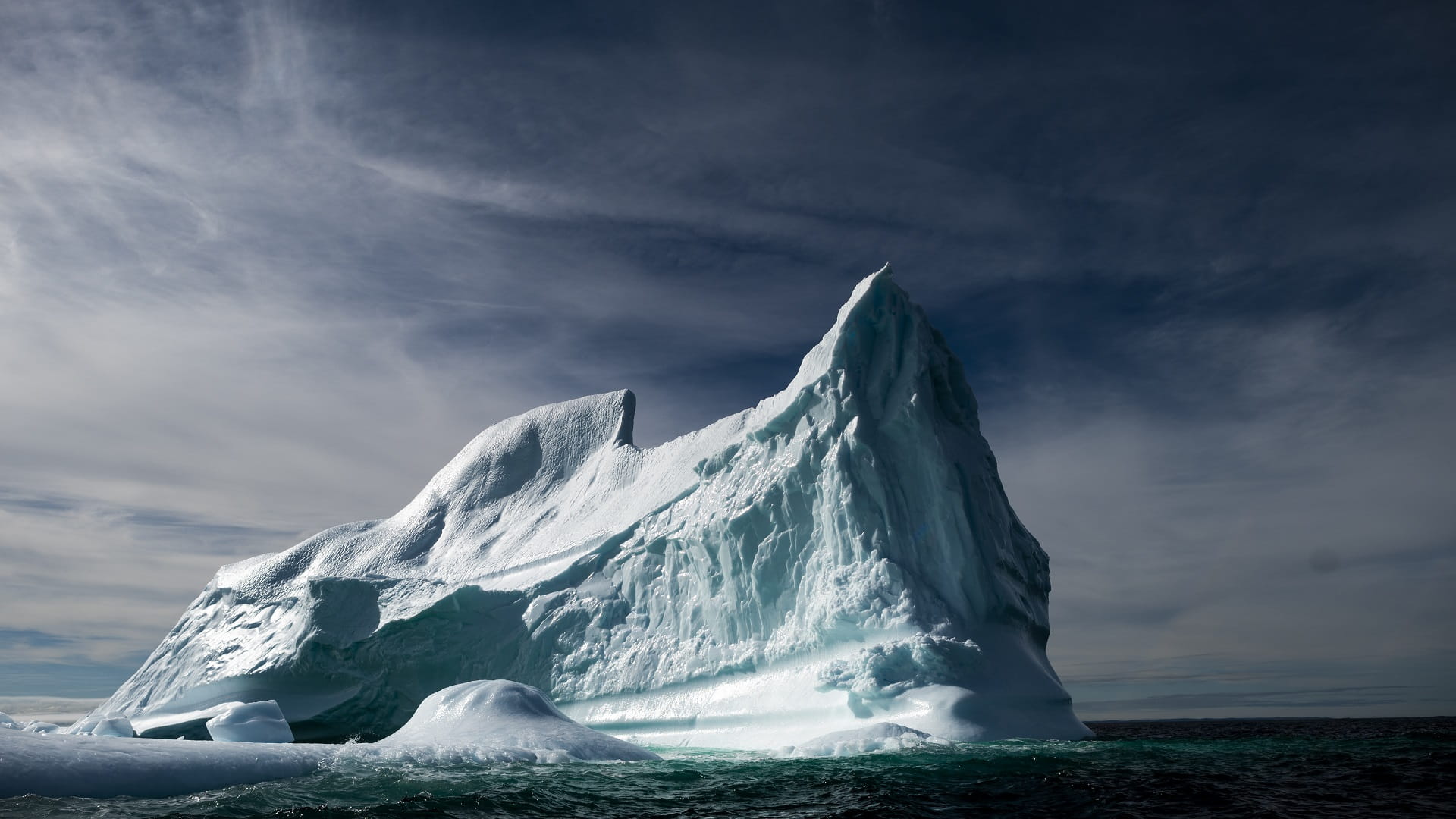 Image for the title: Massive iceberg threatens remote penguin sanctuary  