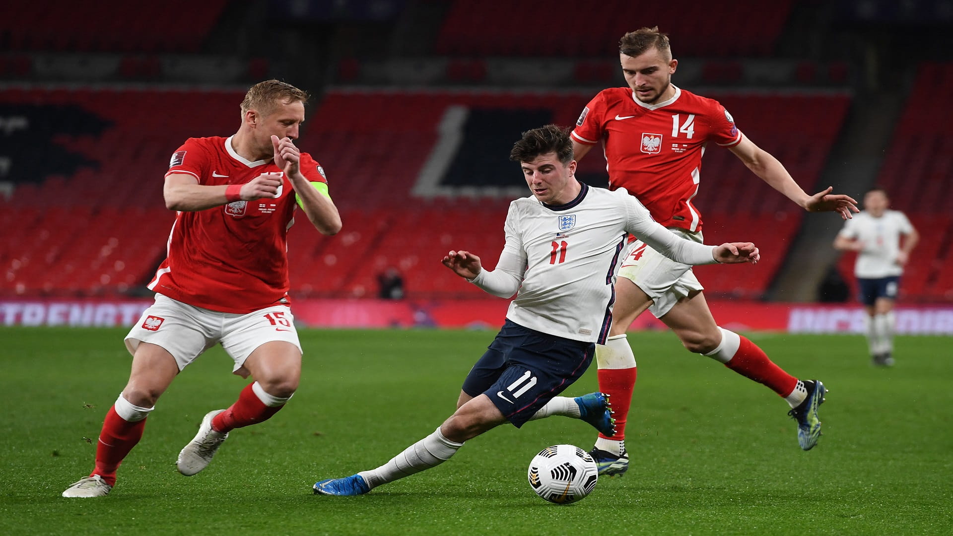 صورة بعنوان: المنتخب الإنجليزي يعزز صدارته للمجموعة التاسعة بتصفيات المونديال  