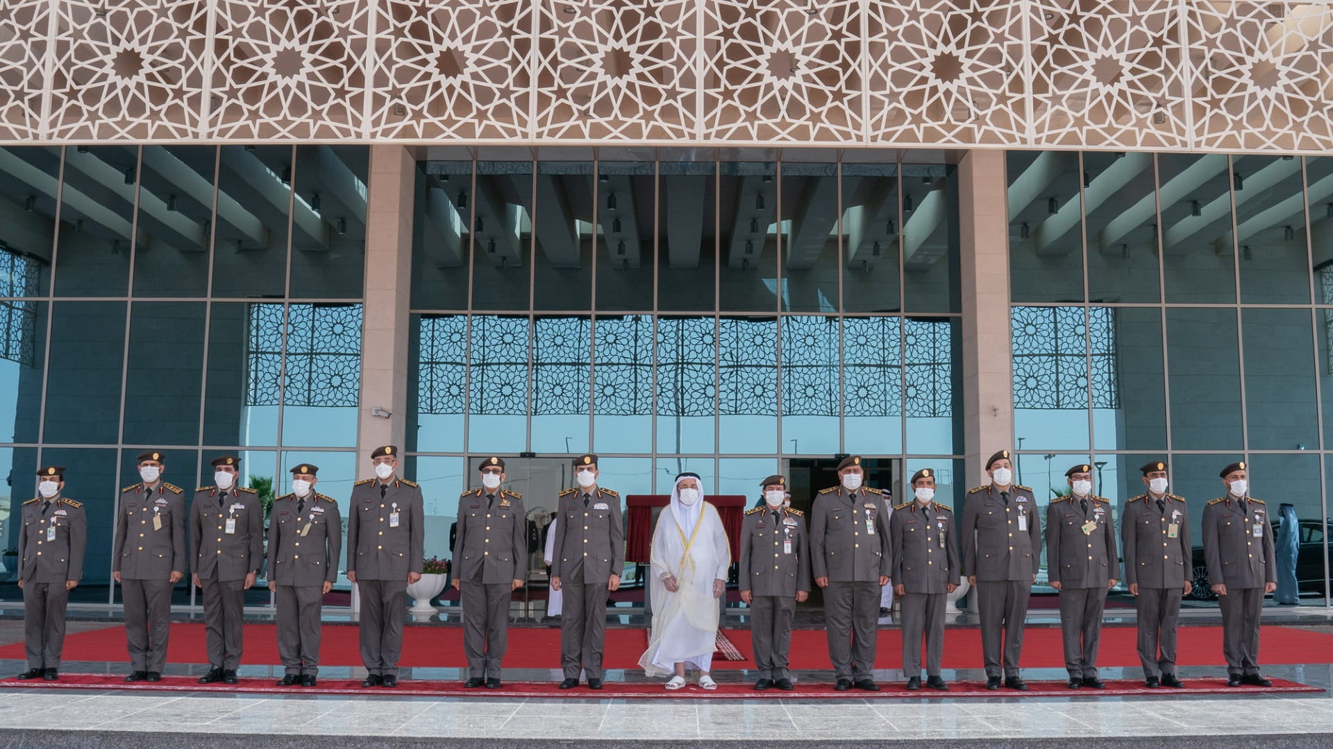 Image for the title: Sharjah Ruler inaugurates GDRFA’s building 
