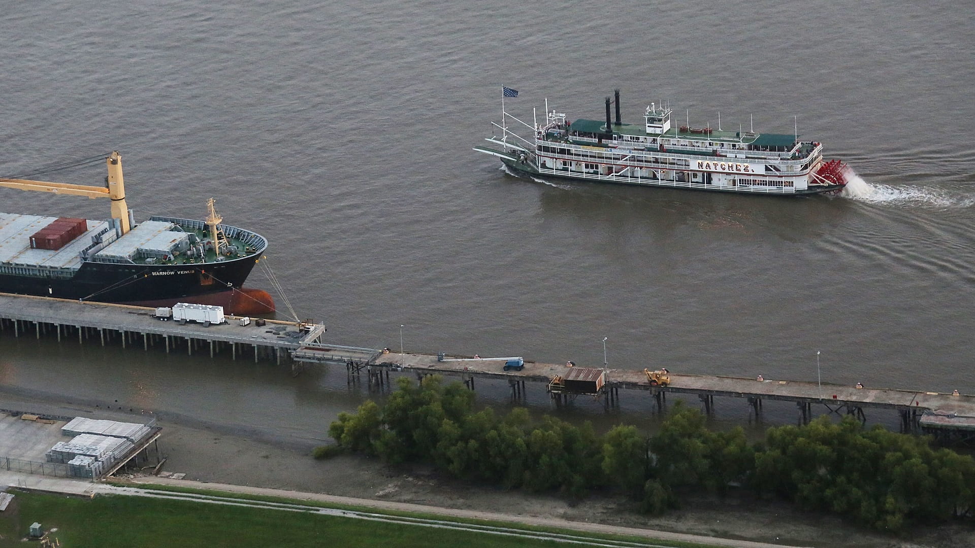 Image for the title: One dead, 12 missing after ship capsizes off southern US coast 