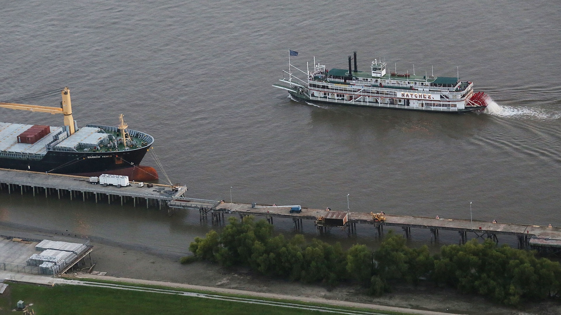 Image for the title: One dead, 12 missing after ship capsizes off southern US coast 