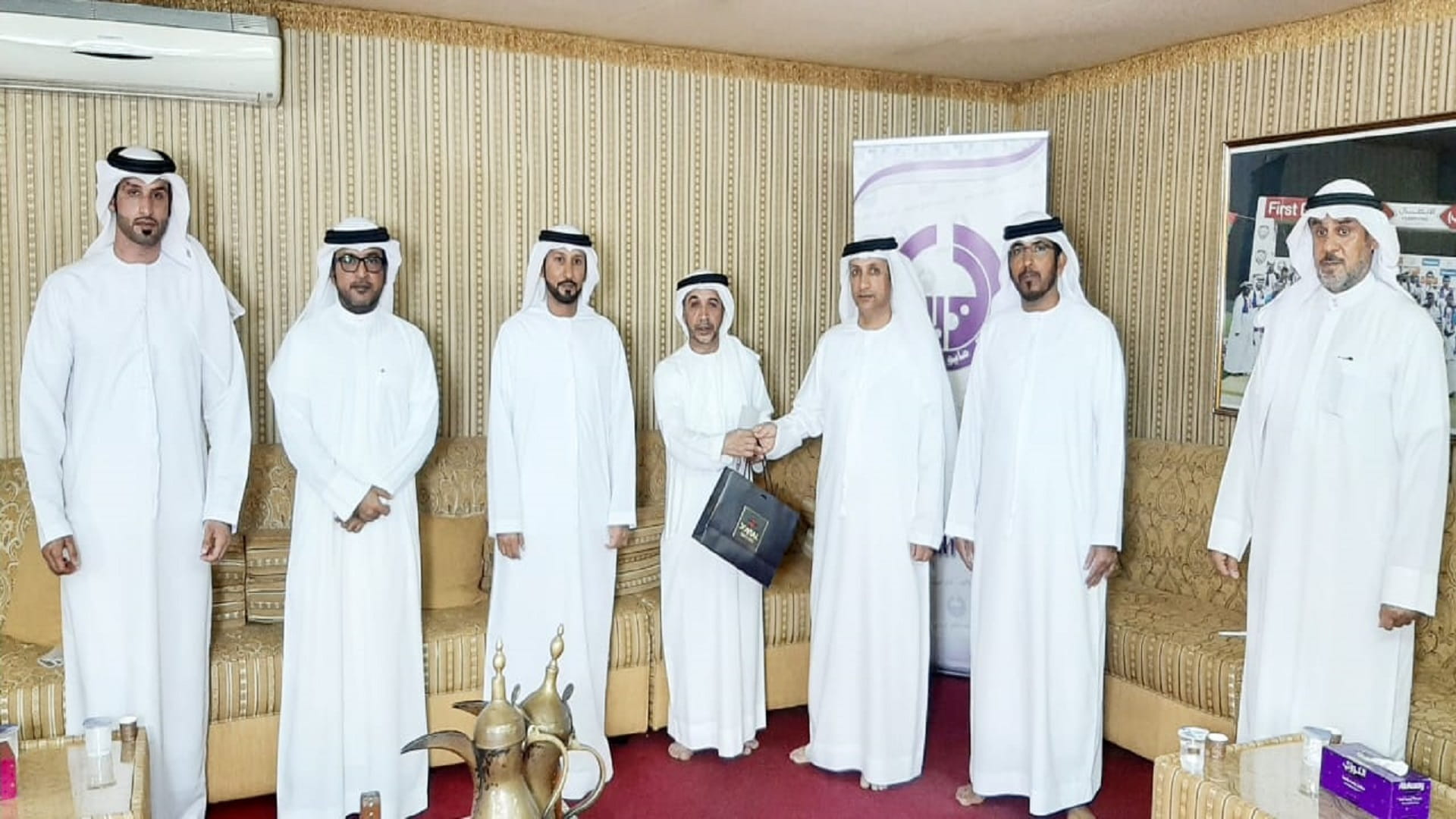 Image for the title: SIH, Al Dhaid Club organise seminar on Arabic coffee 