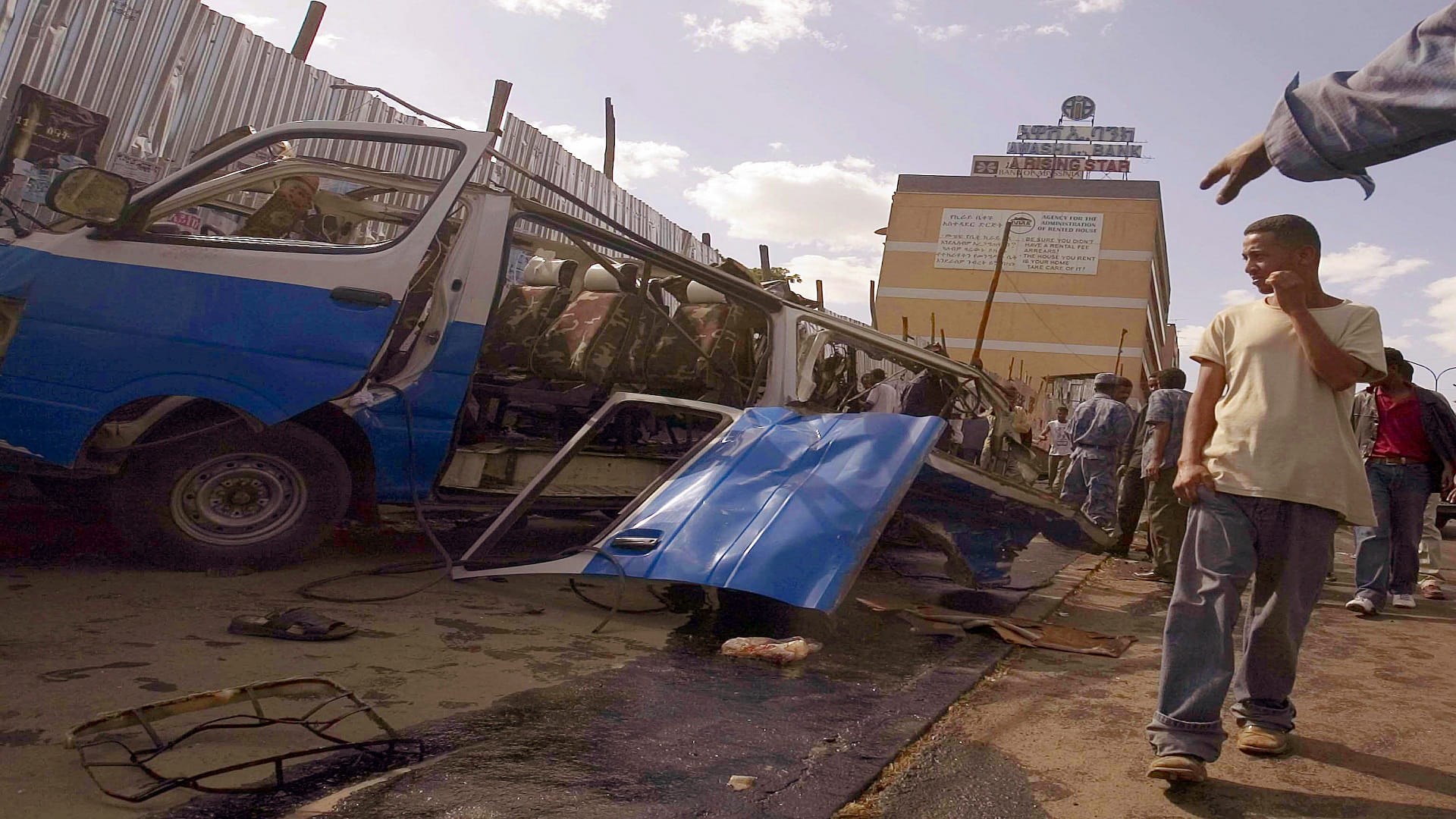 صورة بعنوان: قتلى وجرحى في انفجار بالعاصمة الإثيوبية أديس أبابا 