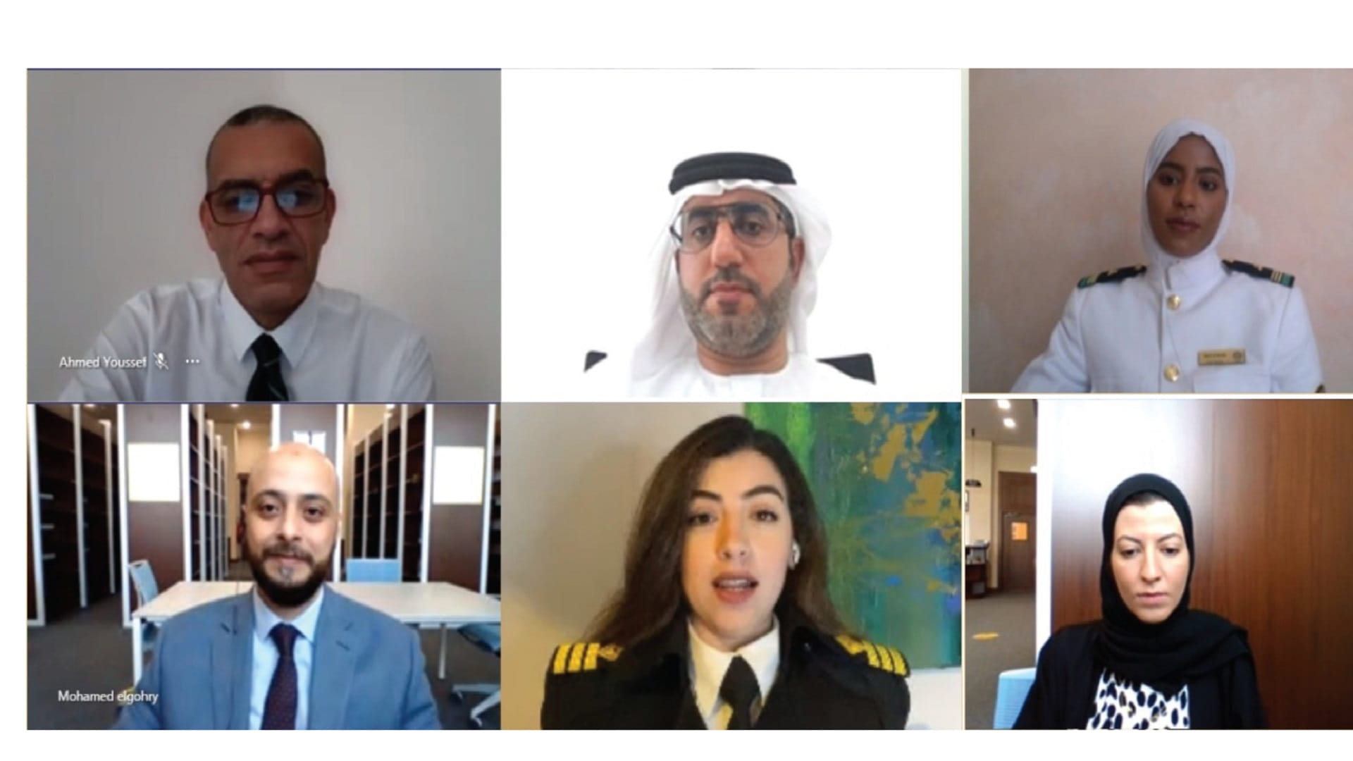 صورة بعنوان: "أكاديمية النقل البحري" تنظم جلسات توجيهية لتعزيز تواصل "الكوادر" 