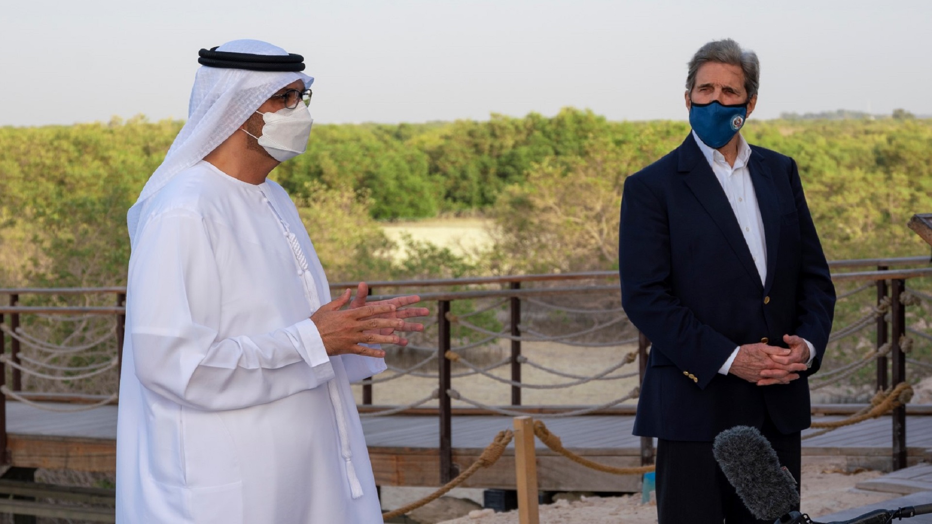 صورة بعنوان: الجابر: مشاركة الإمارات في قمة المناخ تؤكد ريادتها بكافة المجالات 