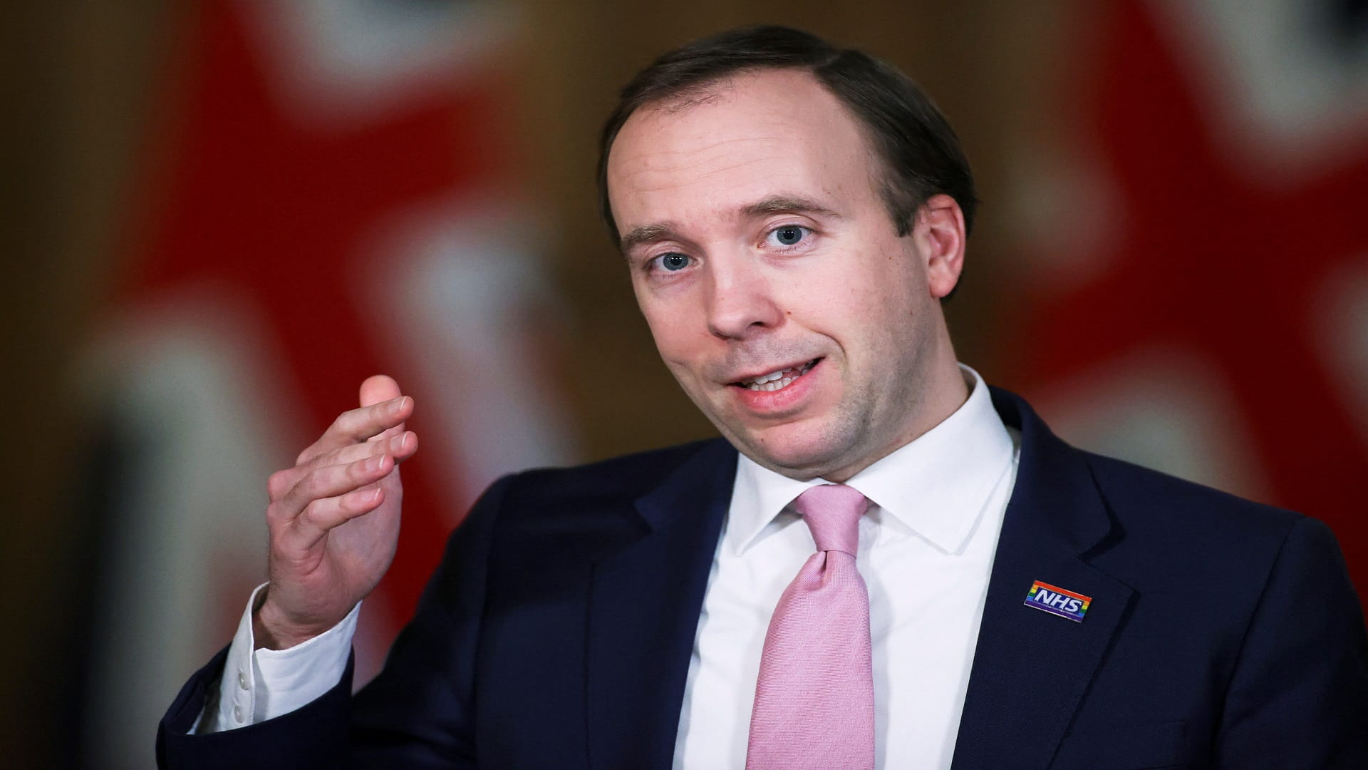 Image for the title: Half of British population has had first COVID-19 vaccine 