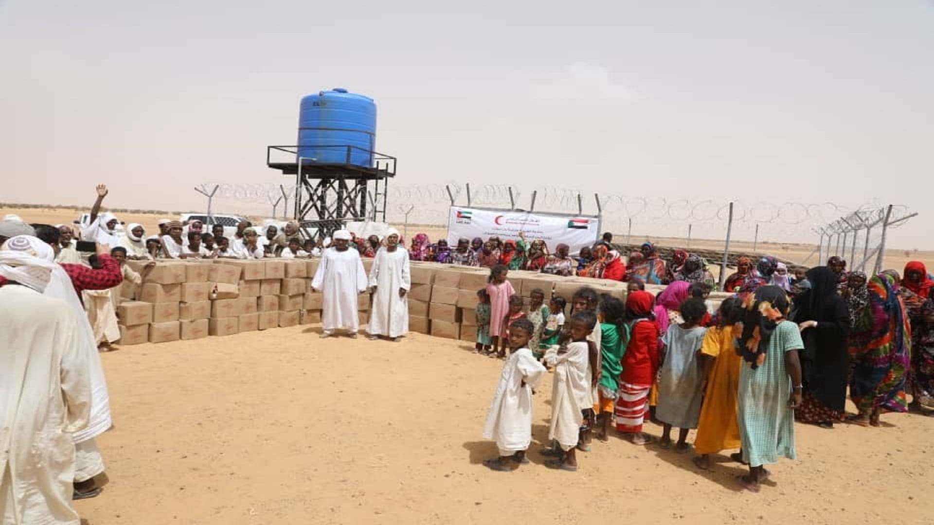صورة بعنوان: "الهلال الأحمر" يوسع نطاق المستفيدين بمكرمة "أم الإمارات" بالسودان 