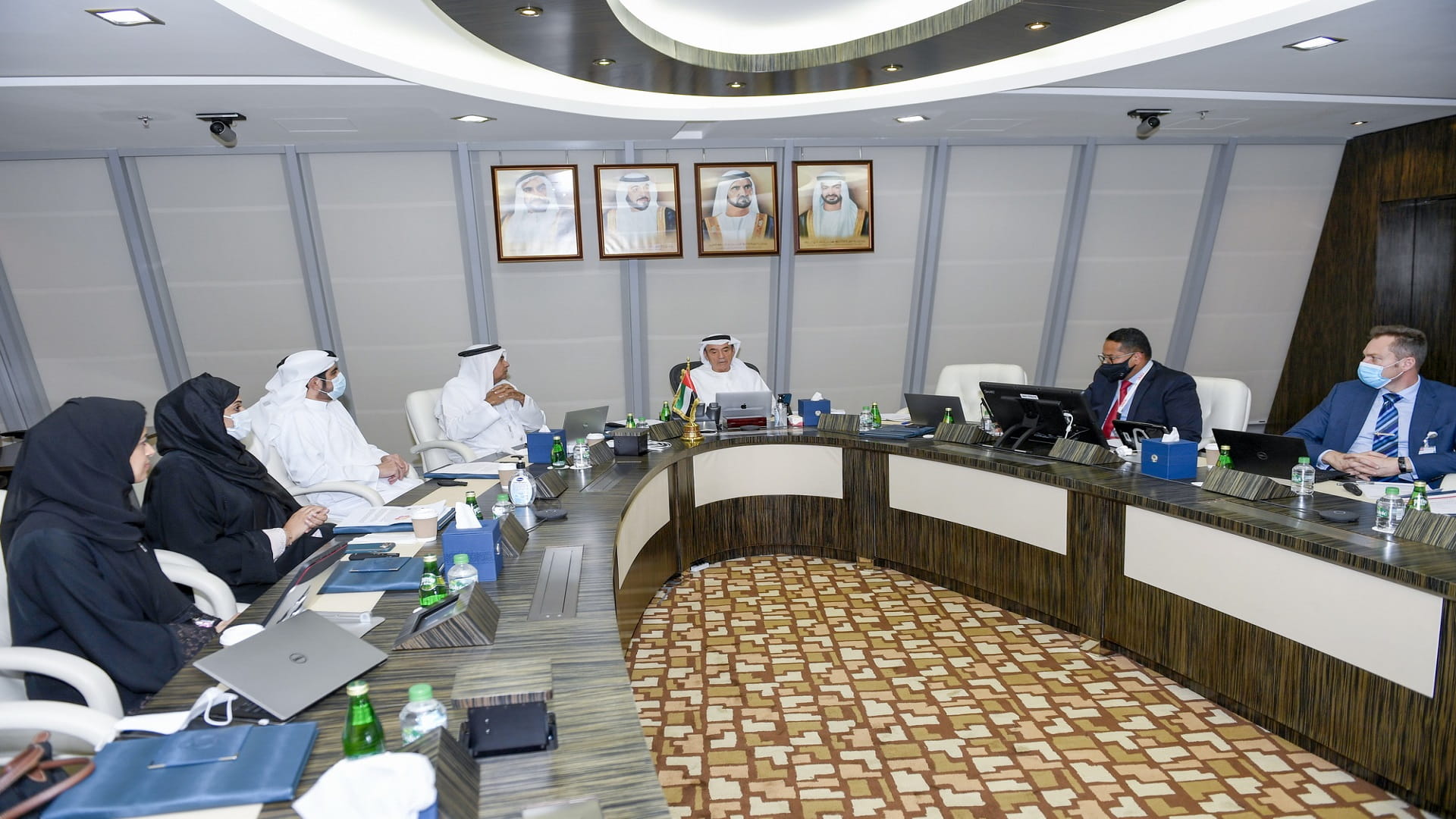 Image for the title: The Council of the UAEU held its first meeting 