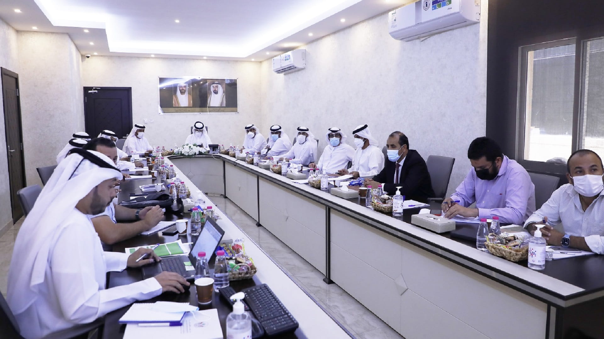 صورة بعنوان: "شؤون البلديات" تطلع على سير العمل في مشروع "قطار الاتحاد"  