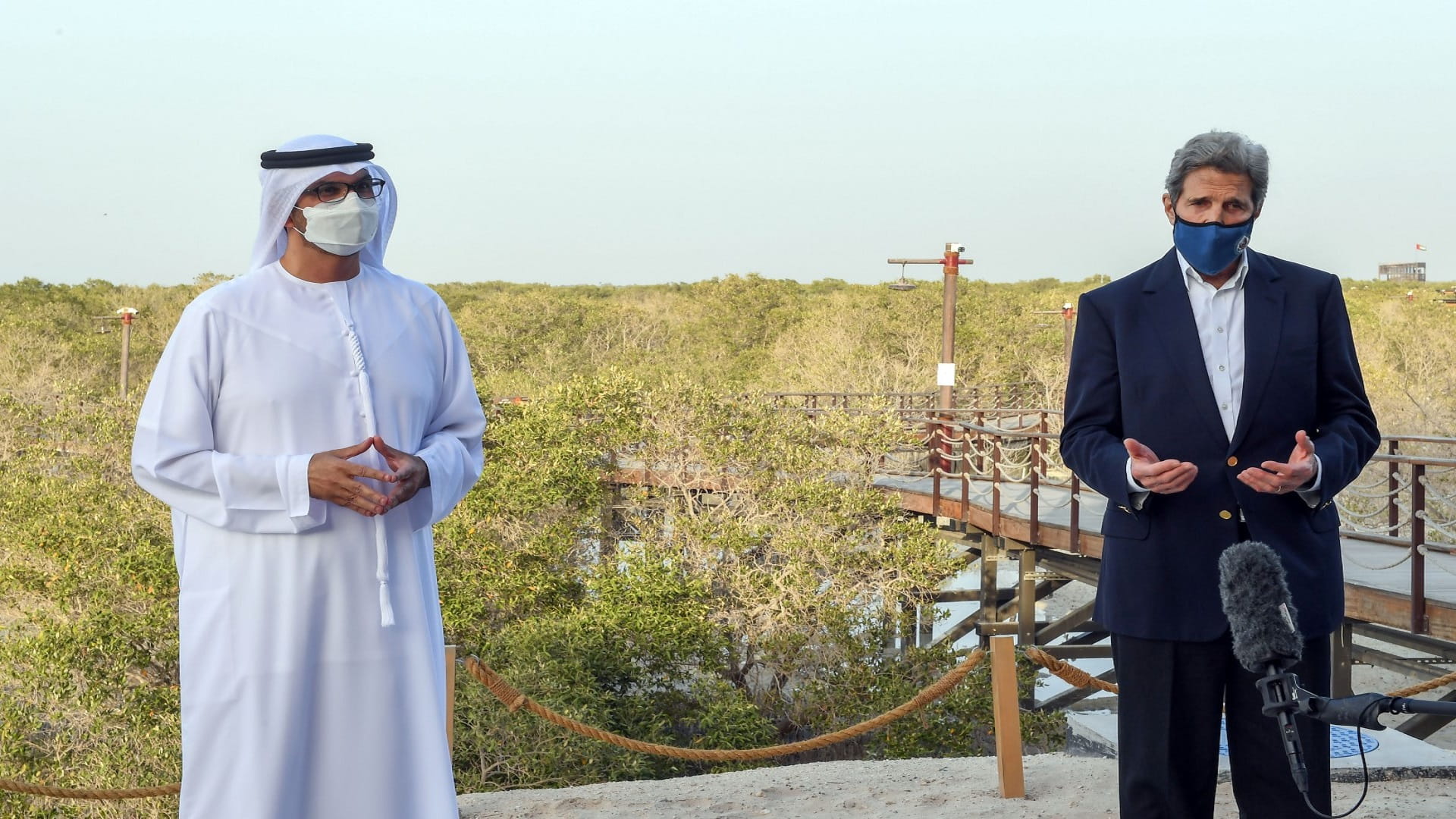 Image for the title: US special envoy for climate tours UAE projects in clean energy 