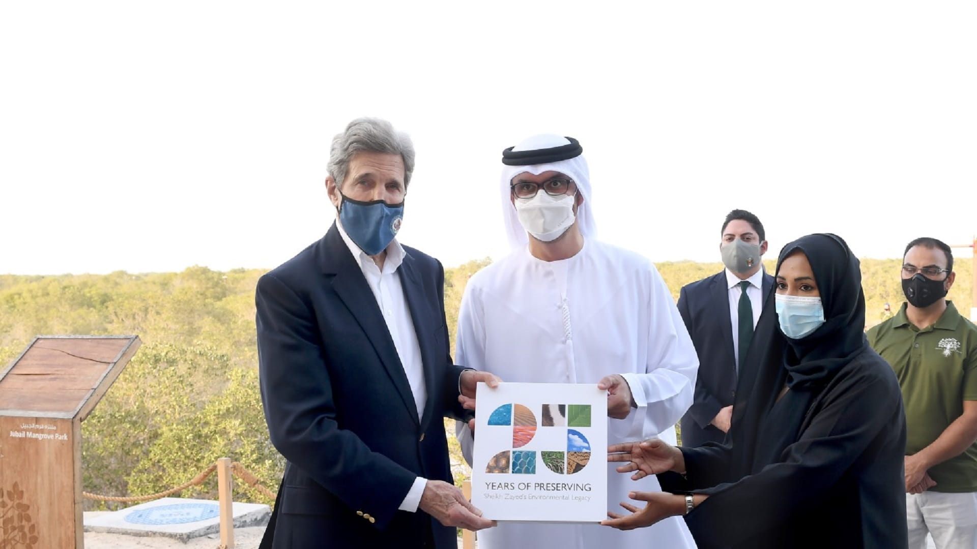 صورة بعنوان: الإمارات وأميركا تؤكدان التزامهما بالتعاون بمواجهة تغير المناخ 