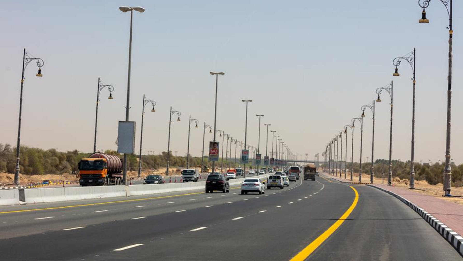 Image for the title: SRTA completes 93% of Al Dhaid Road devt project with AED85mn 