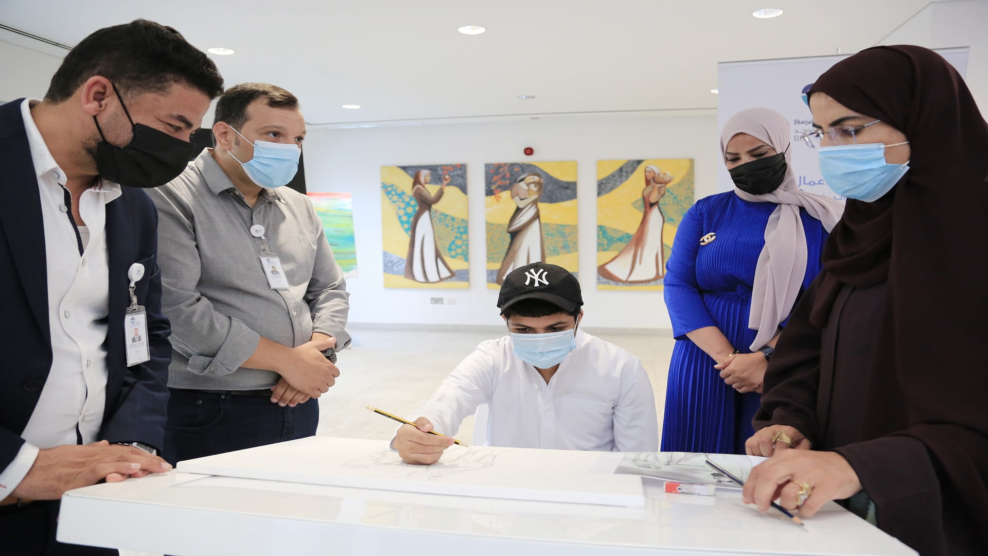 صورة بعنوان: "الخدمات الإنسانية" تنظم حملة توعوية بـ "اليوم العالمي للتوحد" 