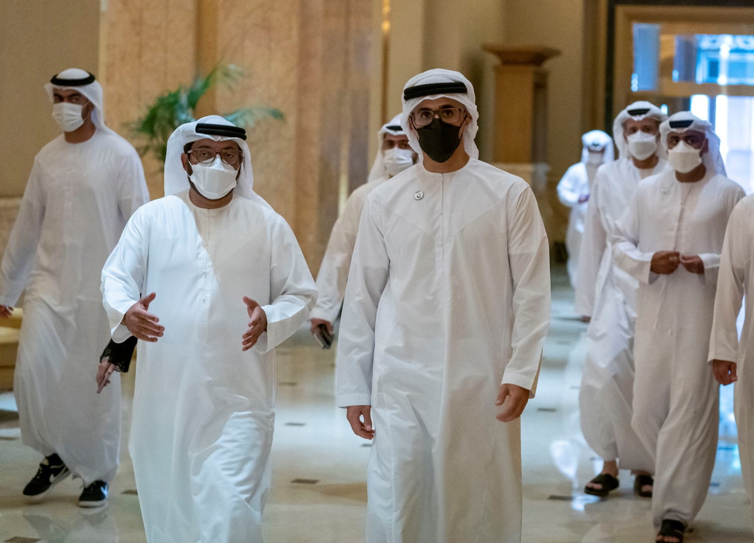 Image for the title: Khaled bin Mohamed bin Zayed opens exhibition of SOWG Abu Dhabi 