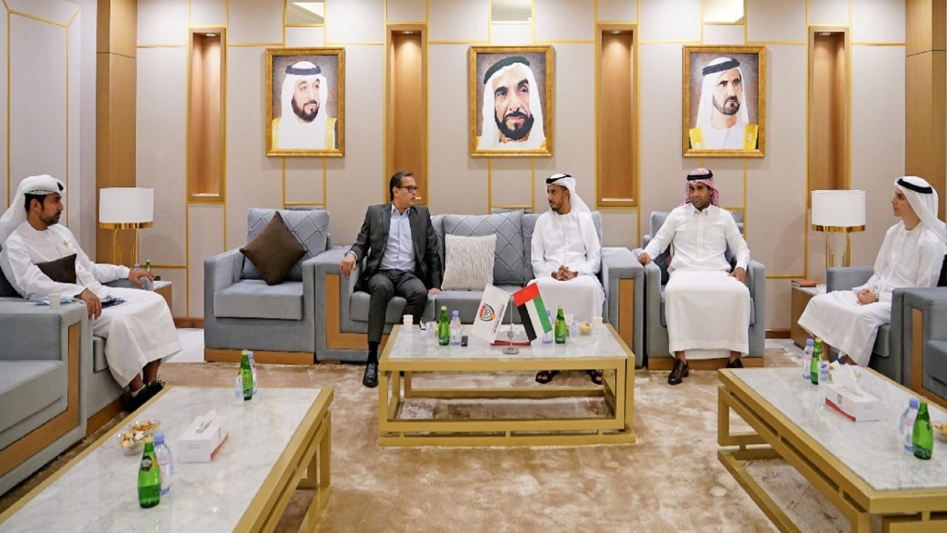 Image for the title: UAEFA, FIFA discuss joint cooperation 