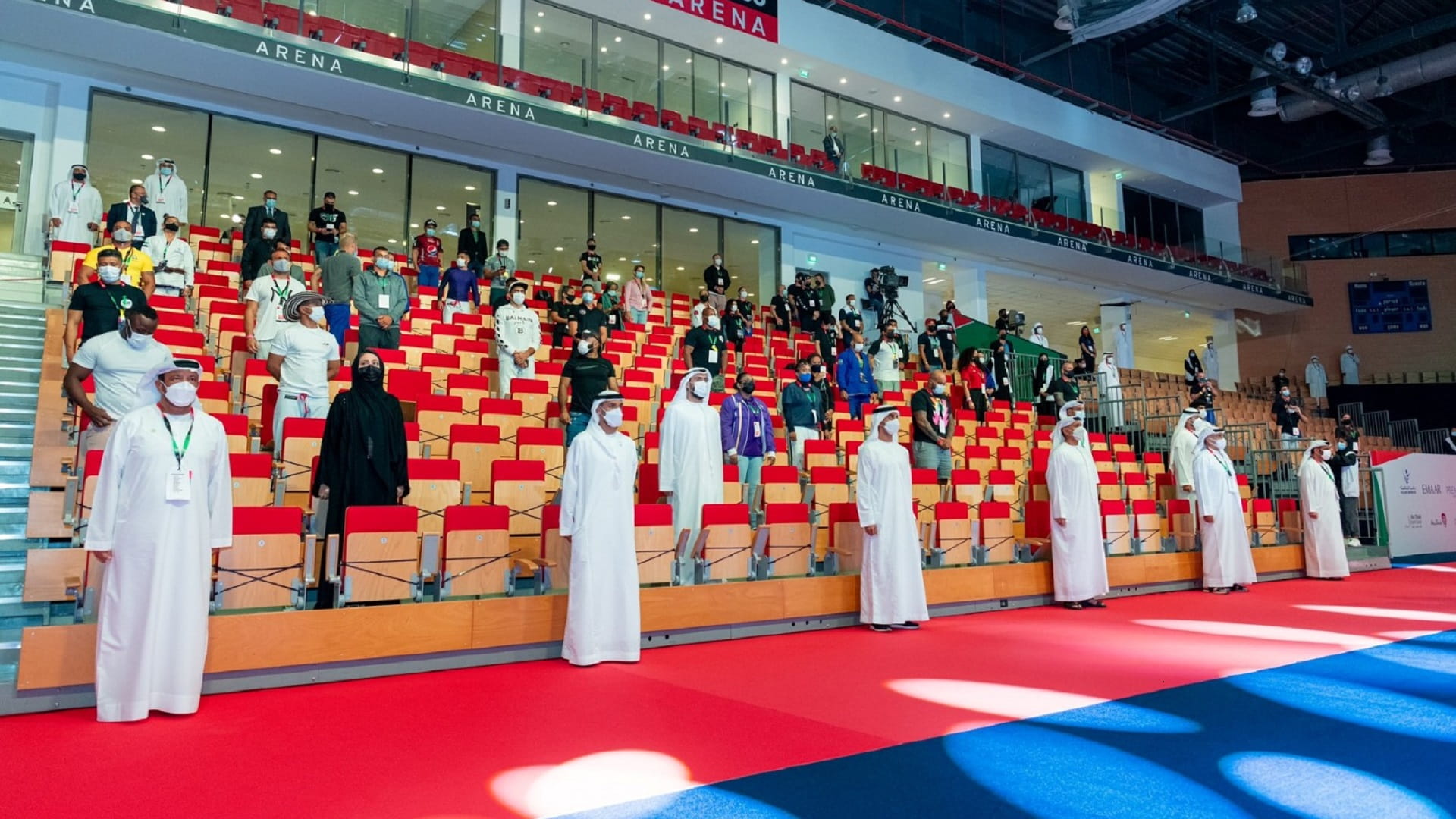 صورة بعنوان: حمدان بن محمد بن زايد يدشن بطولة أبوظبي الدولية لمحترفي الجوجيتسو 