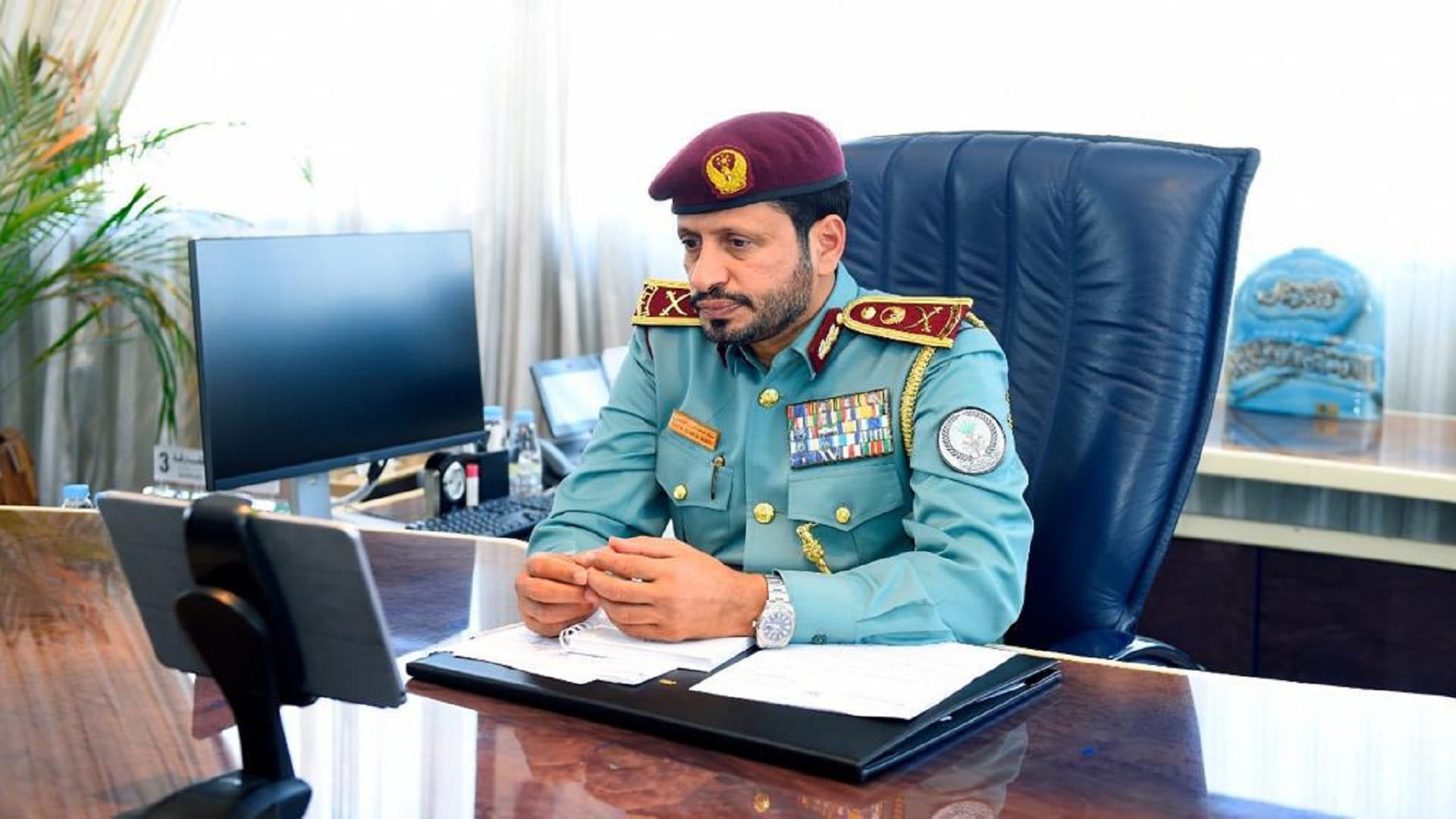 صورة بعنوان: اللواء الشامسي يُشيد بالمنظومة الصحية لـ "الشارقة للتعليم الخاص"  