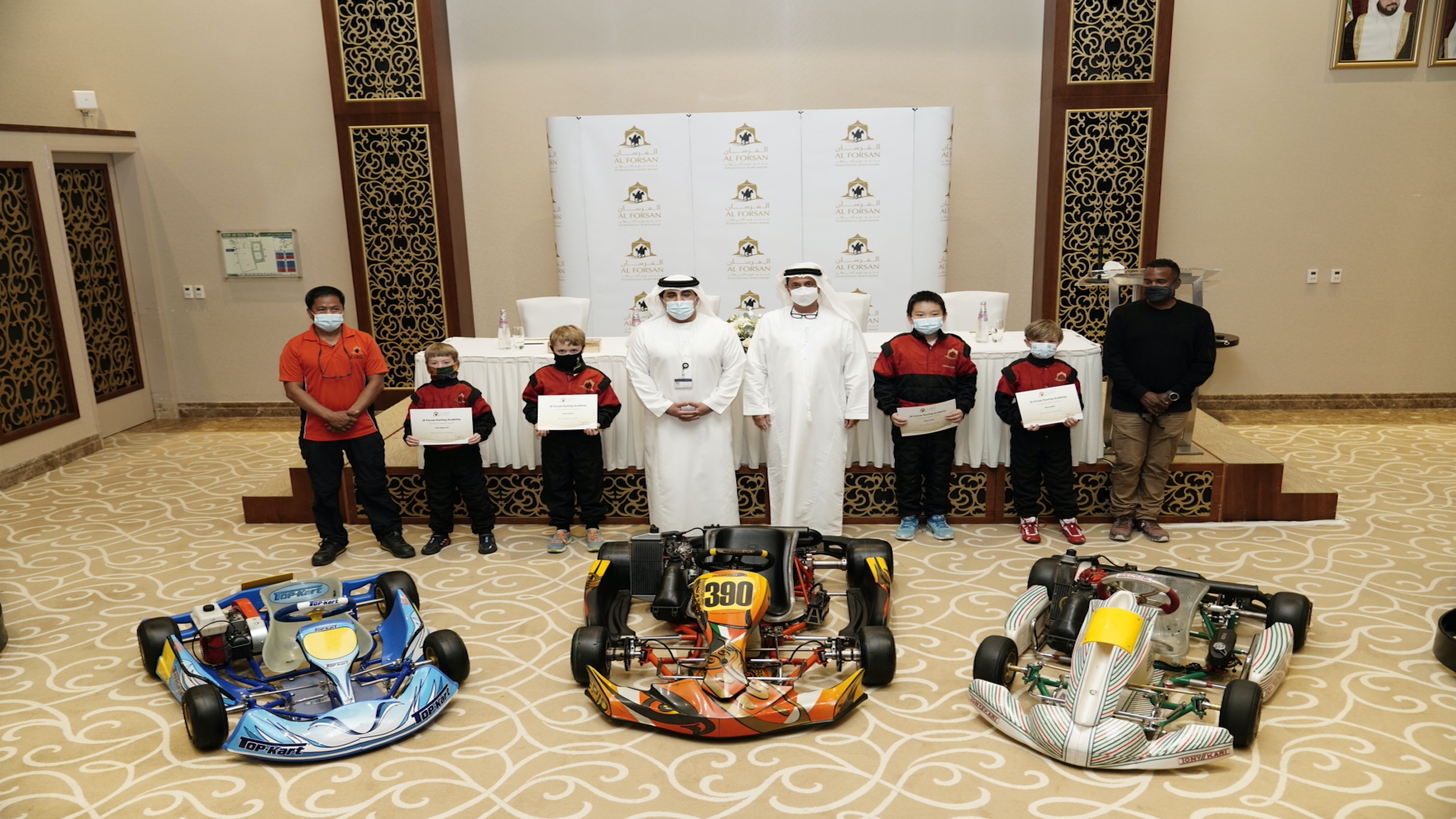 صورة بعنوان: مجموعة الفرسان تدعم رياضة السيارات بافتتاح أكاديمية الكارتينج 