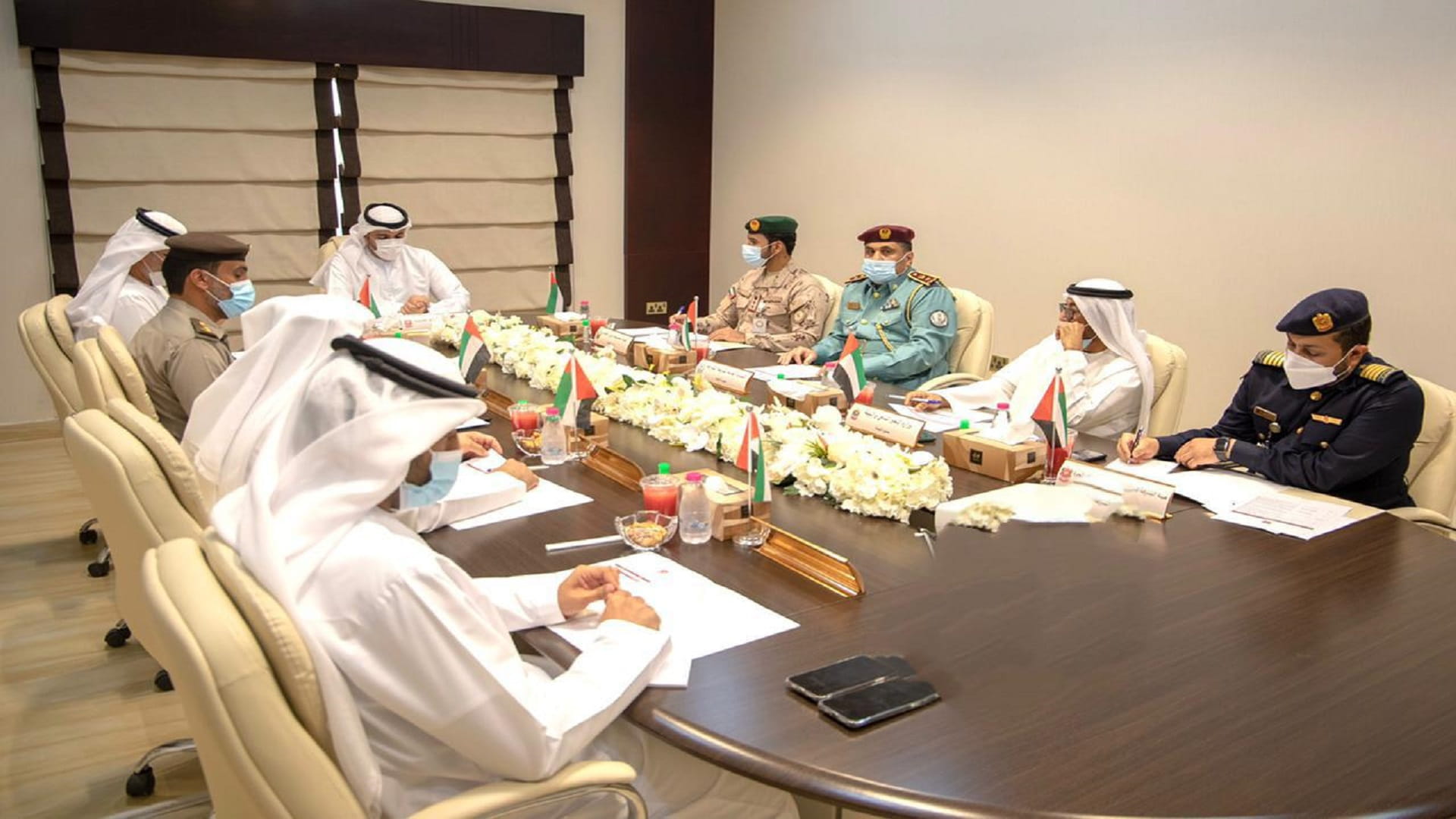 Image for the title: Sharjah Ports & Border Comm discusses work development mechanisms 