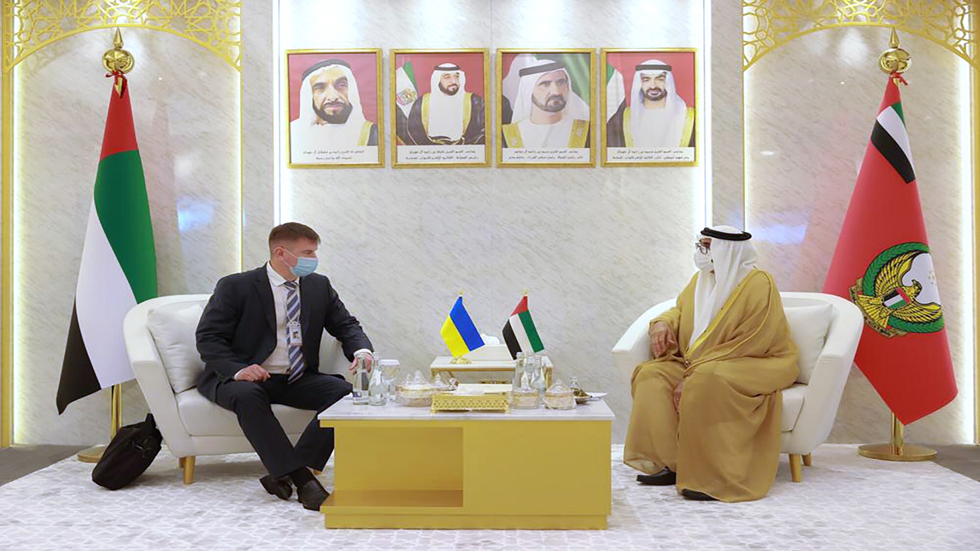 Image for the title: Al Bowardi meets with number of IDEX 2021 guests 