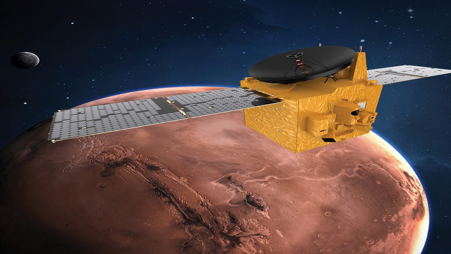 صورة بعنوان: على سطح المريخ .. الإمارات تكتب التاريخ 