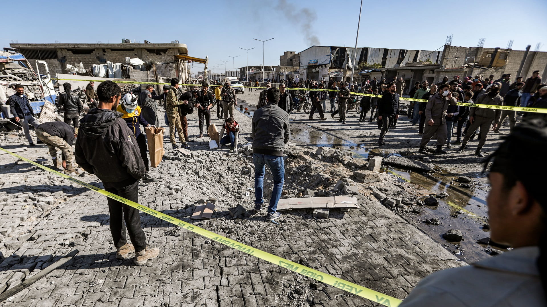 Image for the title: Car bomb kills five in Turkish-controlled Syria: monitor 