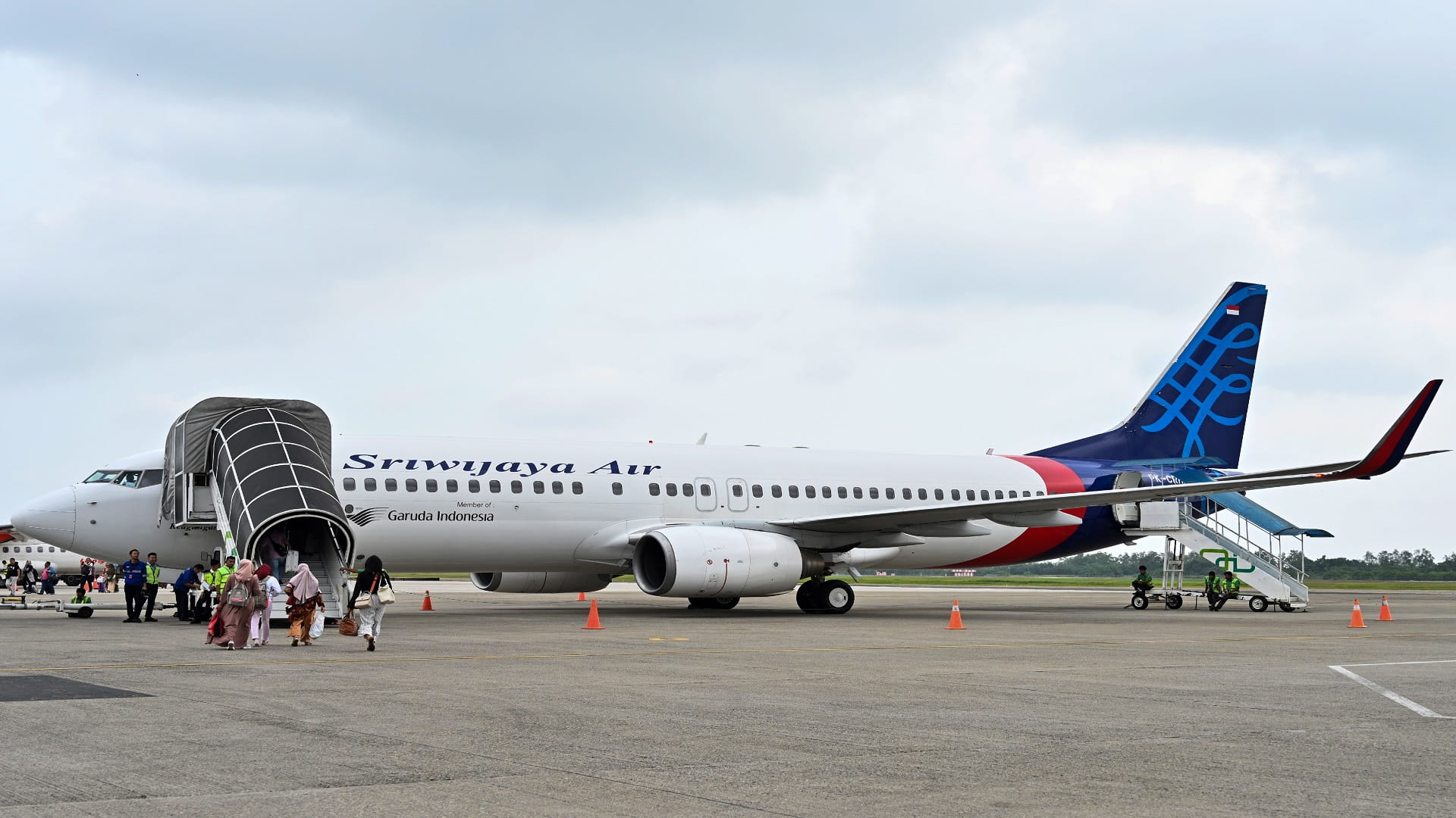 Image for the title: Indonesia's Sriwijaya Air jet feared crashed after losing contact 