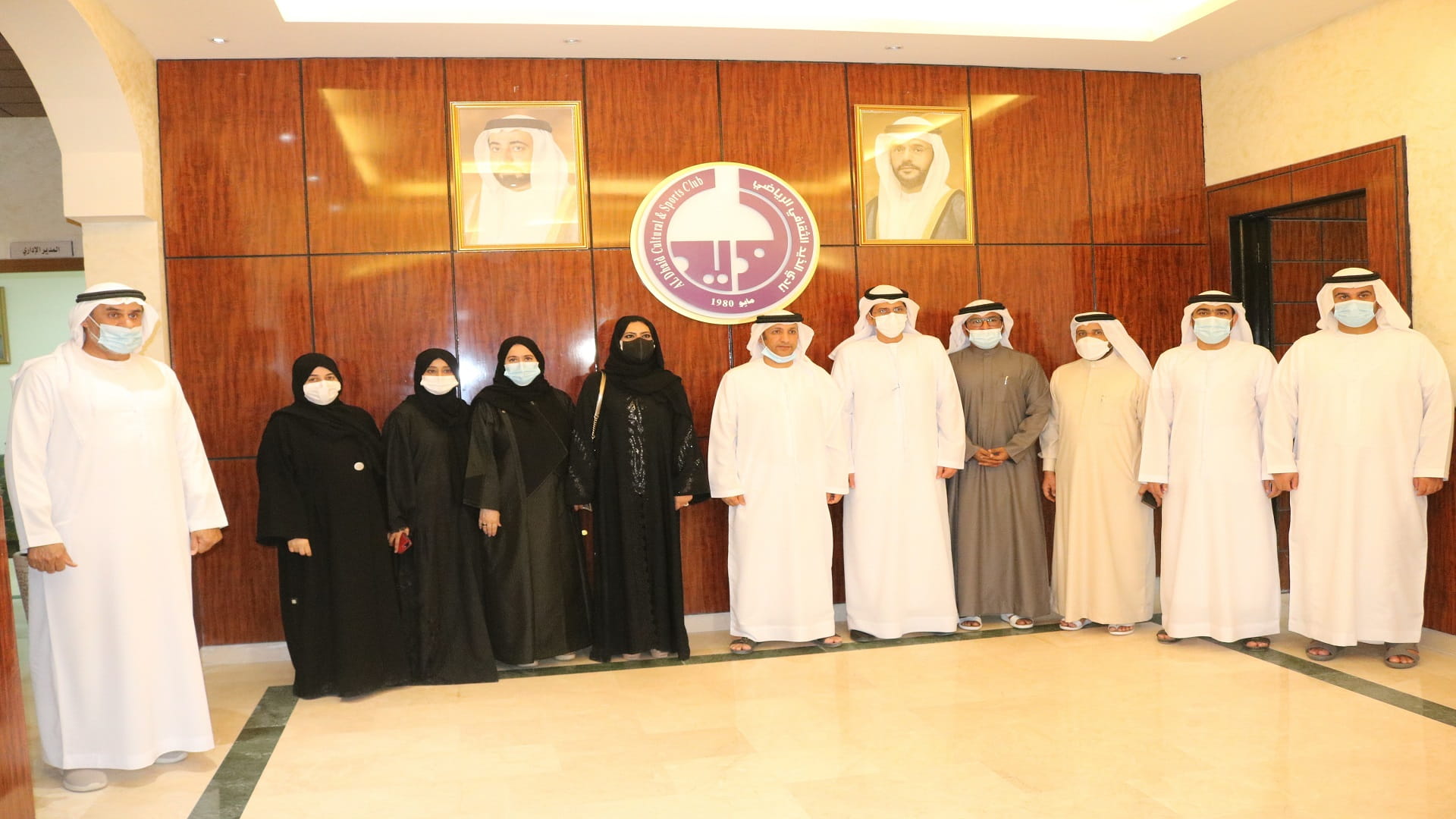 Image for the title: SCC’s Ed. Committee visits Al Madam, Al Dhaid, Al Batayeh clubs  