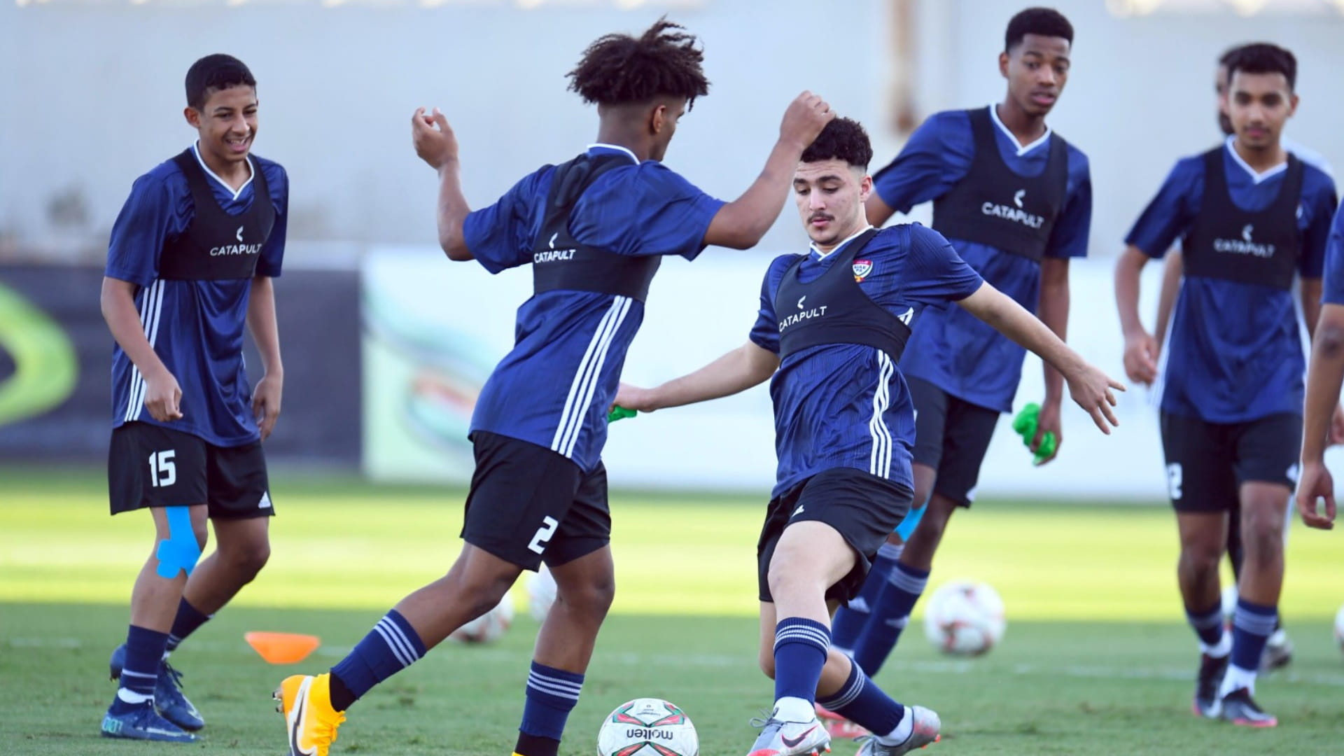 صورة بعنوان: أبيض الناشئين يخوض وديتين أمام الهند بمعسكر دبي 