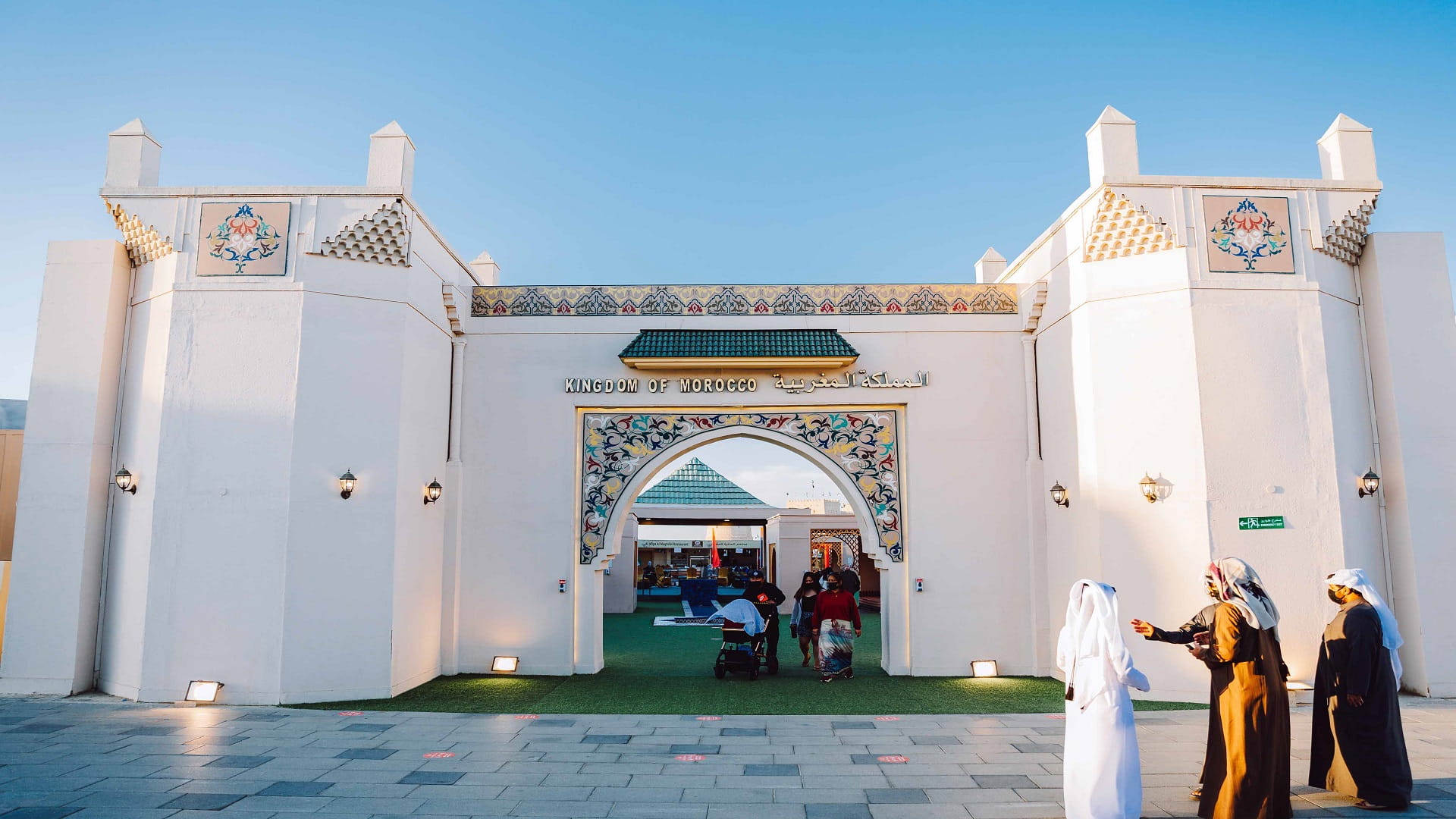 Image for the title: Morocco features traditional products at Sheikh Zayed Festival  