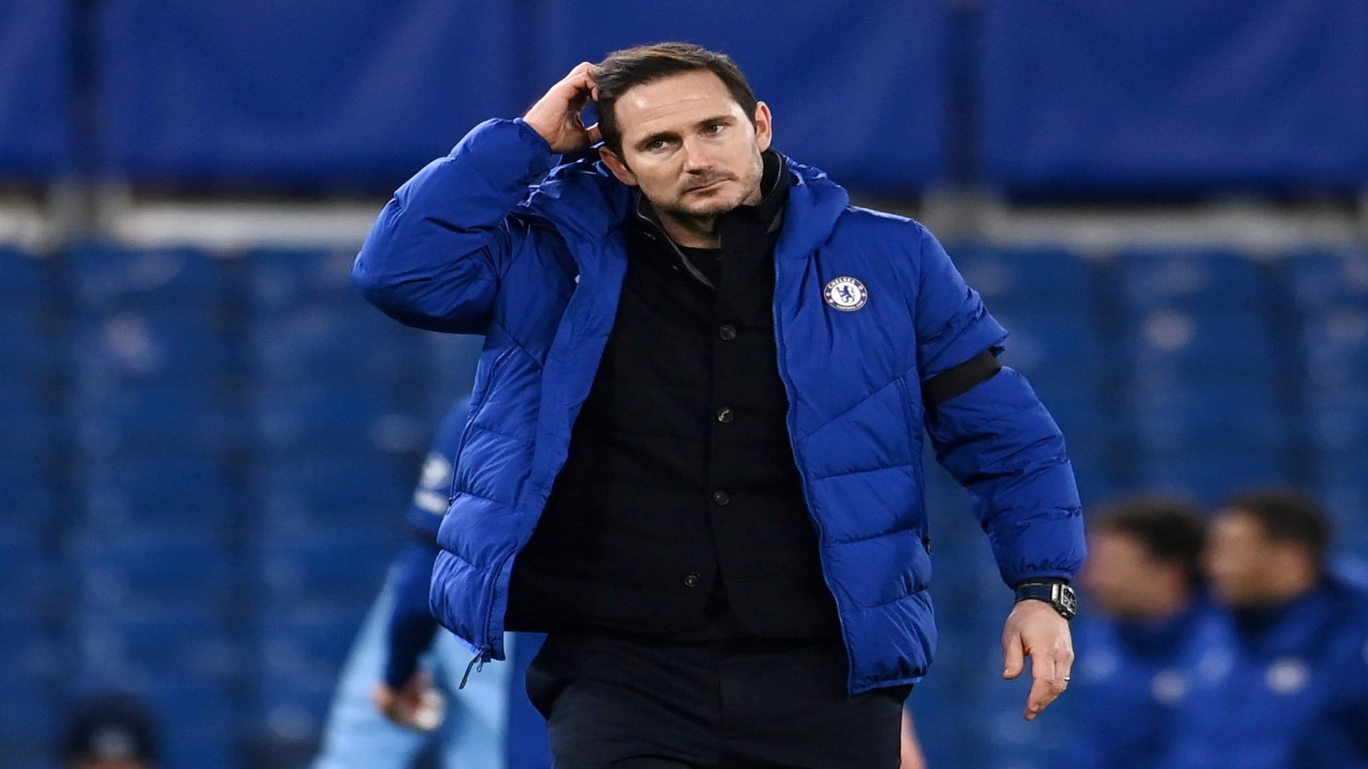 Image for the title: Chelsea sack manager Lampard with club ninth in standings 