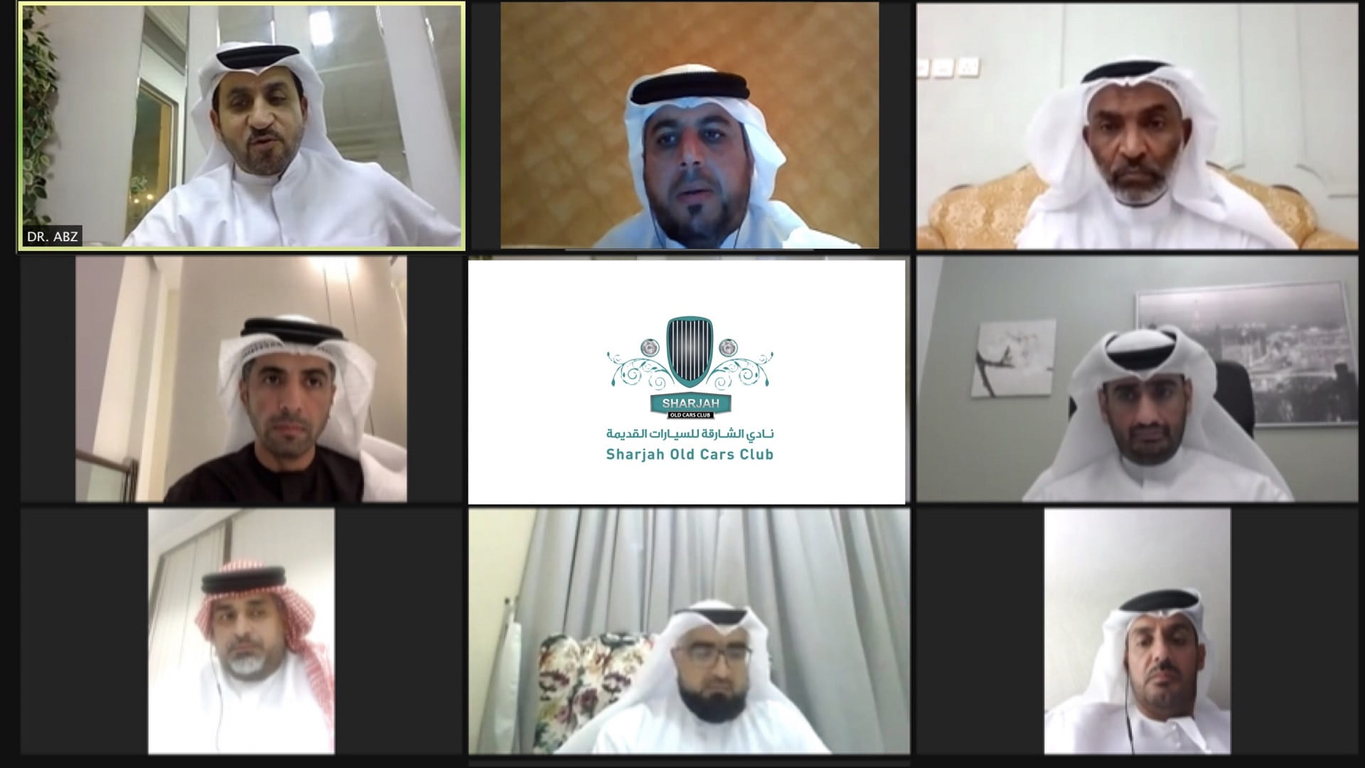 Image for the title: Sharjah Old Cars Club discusses 2021 business plan 