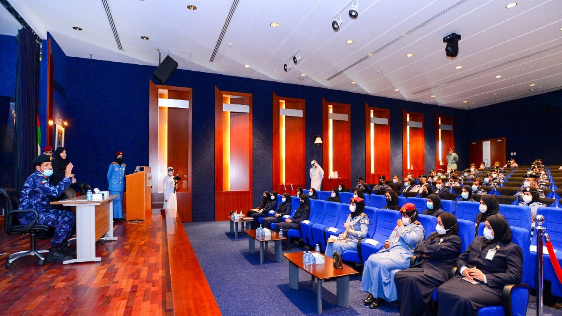 Image for the title: Al-Shamsi witnesses focus sessions with PAPD’s employees 