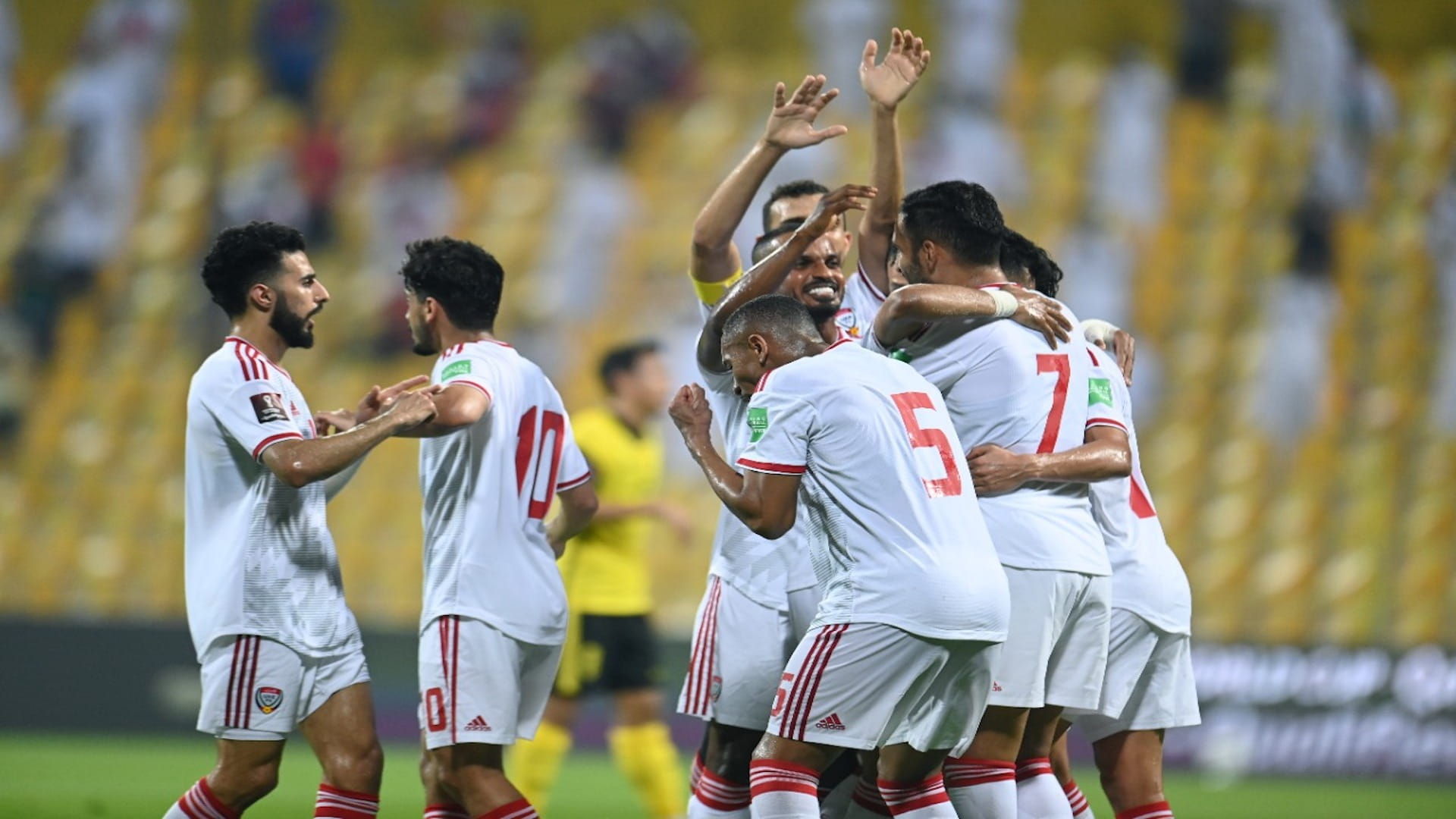 Image for the title: UAE revive hopes with win over Malaysia in Asian Qualifiers 