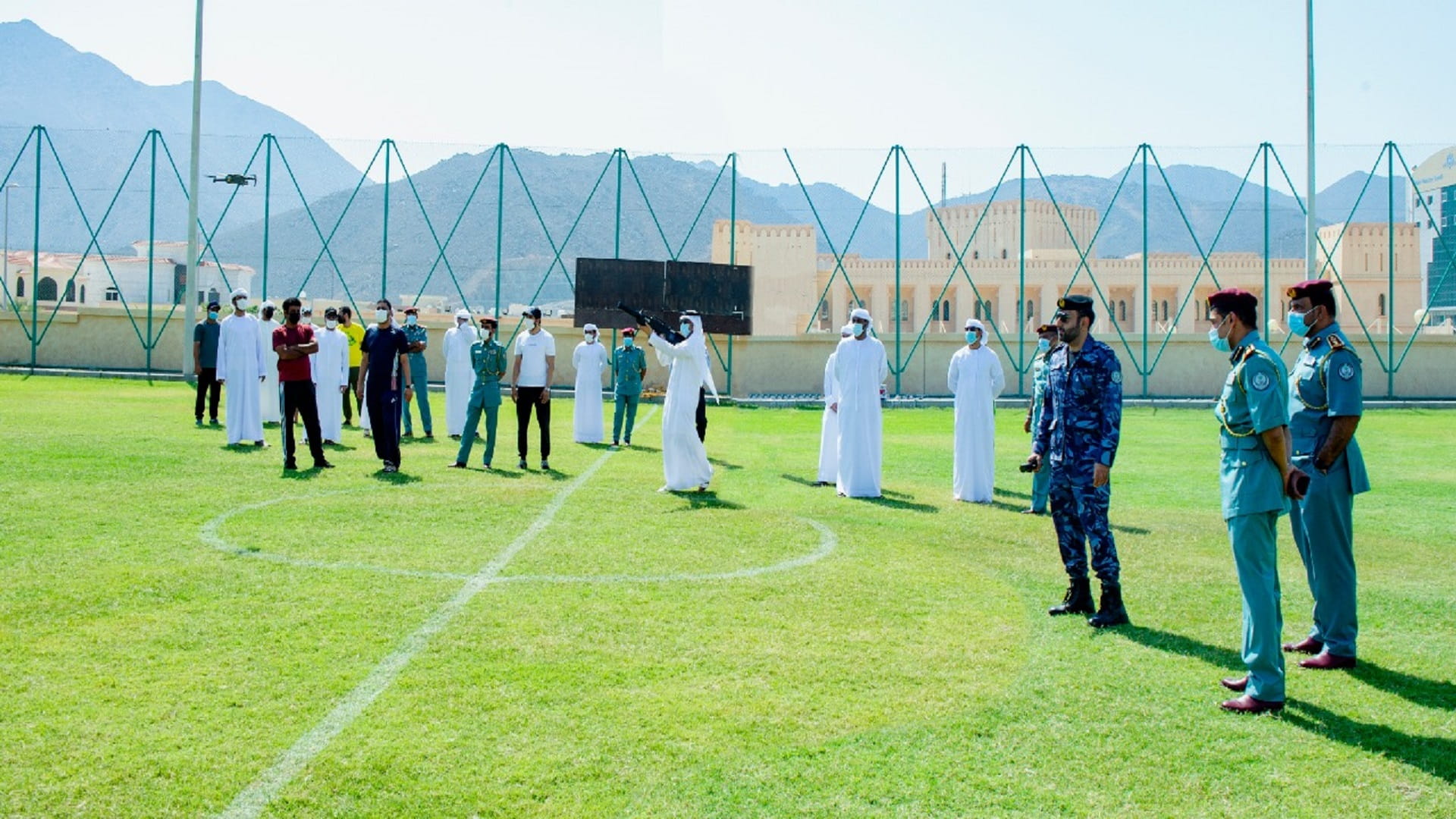صورة بعنوان: شرطة المنطقة الشرقية تنفذ تدريبات على التعامل مع طائرات "الدرون" 