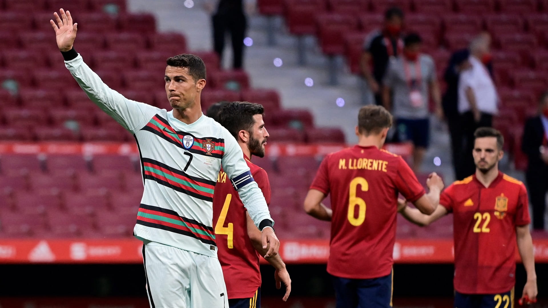 صورة بعنوان: البرتغال تتعادل سلباً مع إسبانيا ودياً استعداداً لـ "يورو 2020" 