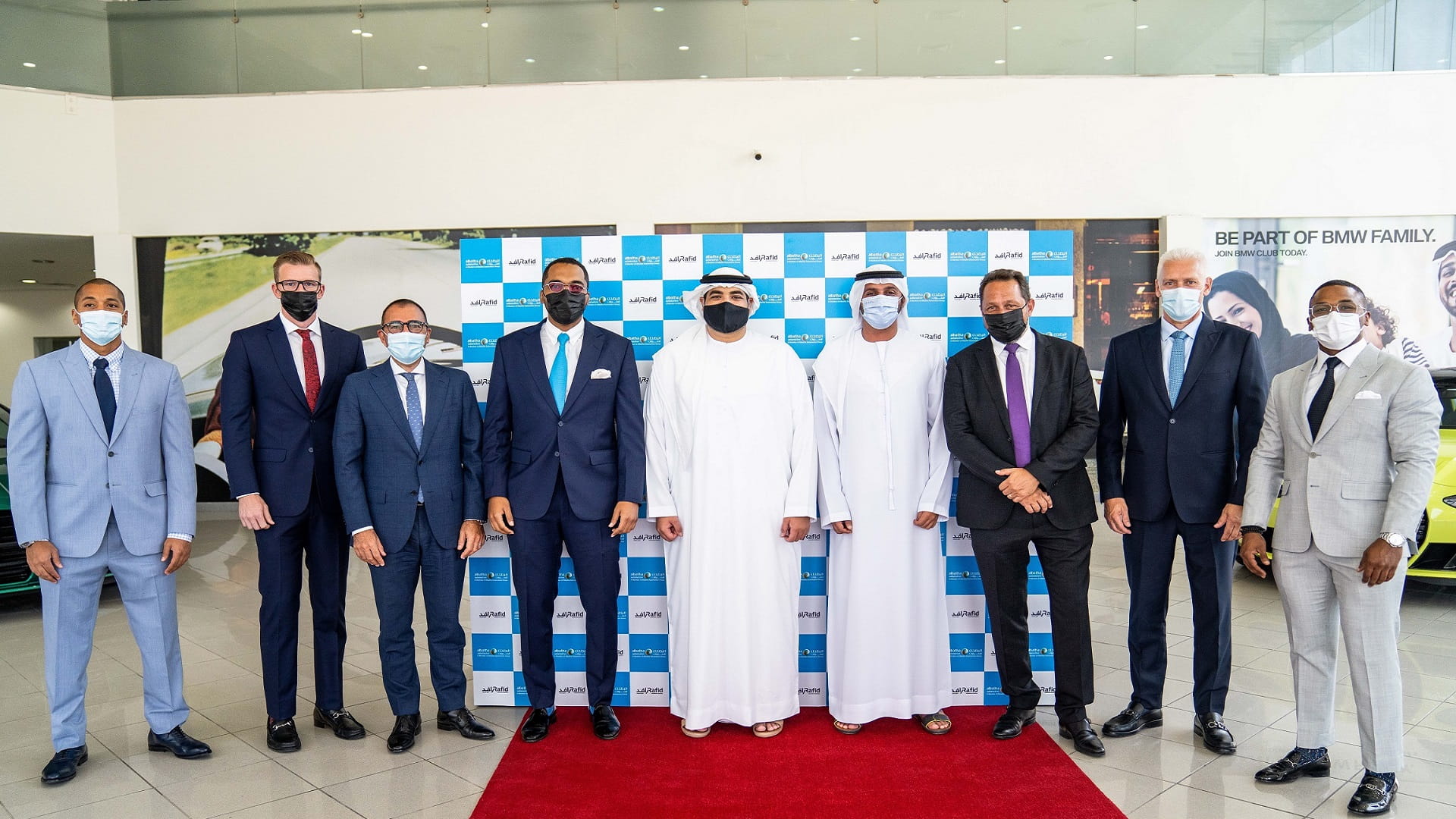 صورة بعنوان: "رافد" توقع اتفاقية مشروع مشترك مع مجموعة البطحاء للسيارات 