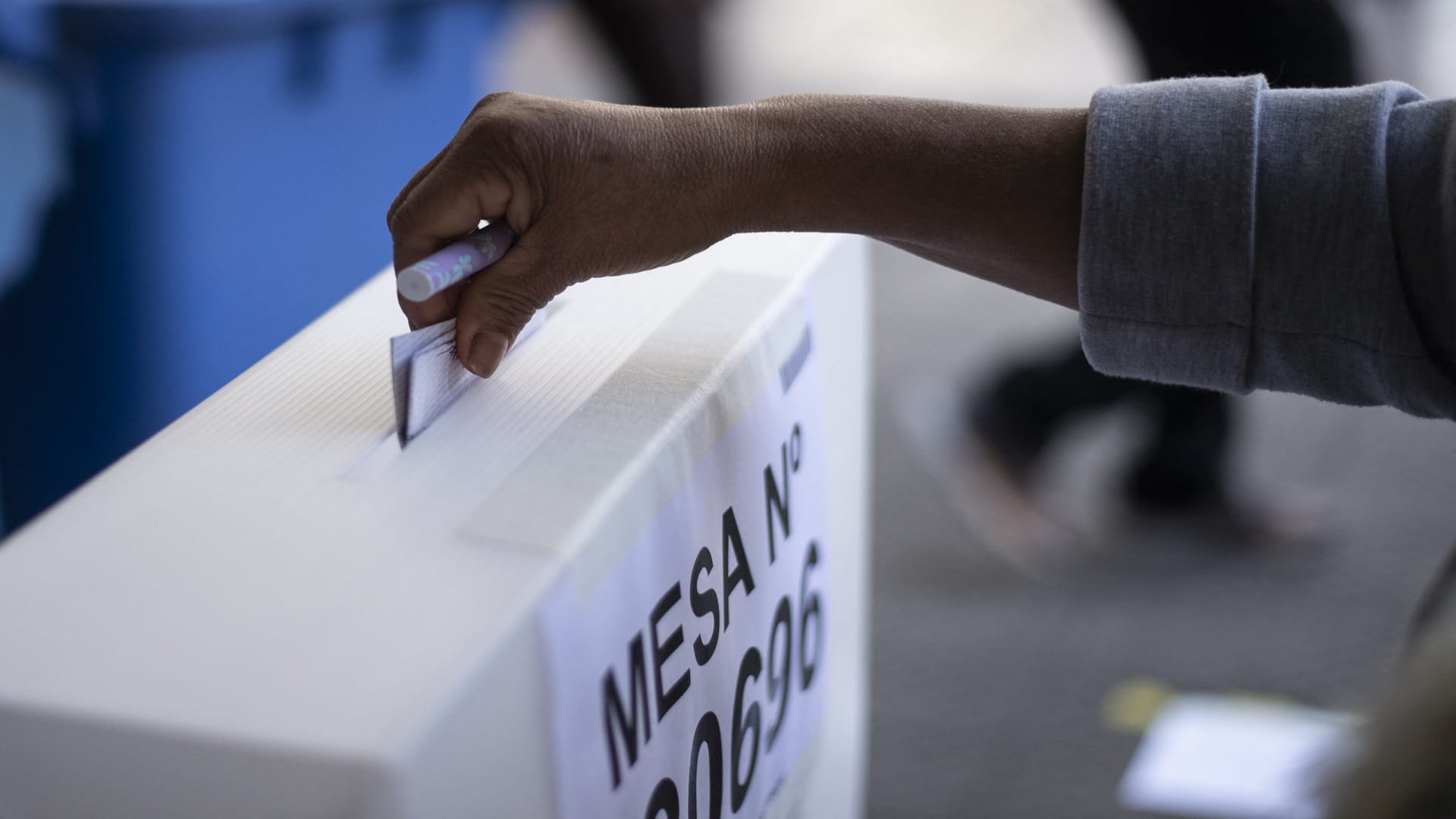 Image for the title: Peru election in balance as poll gives Fujimori razor-thin lead 