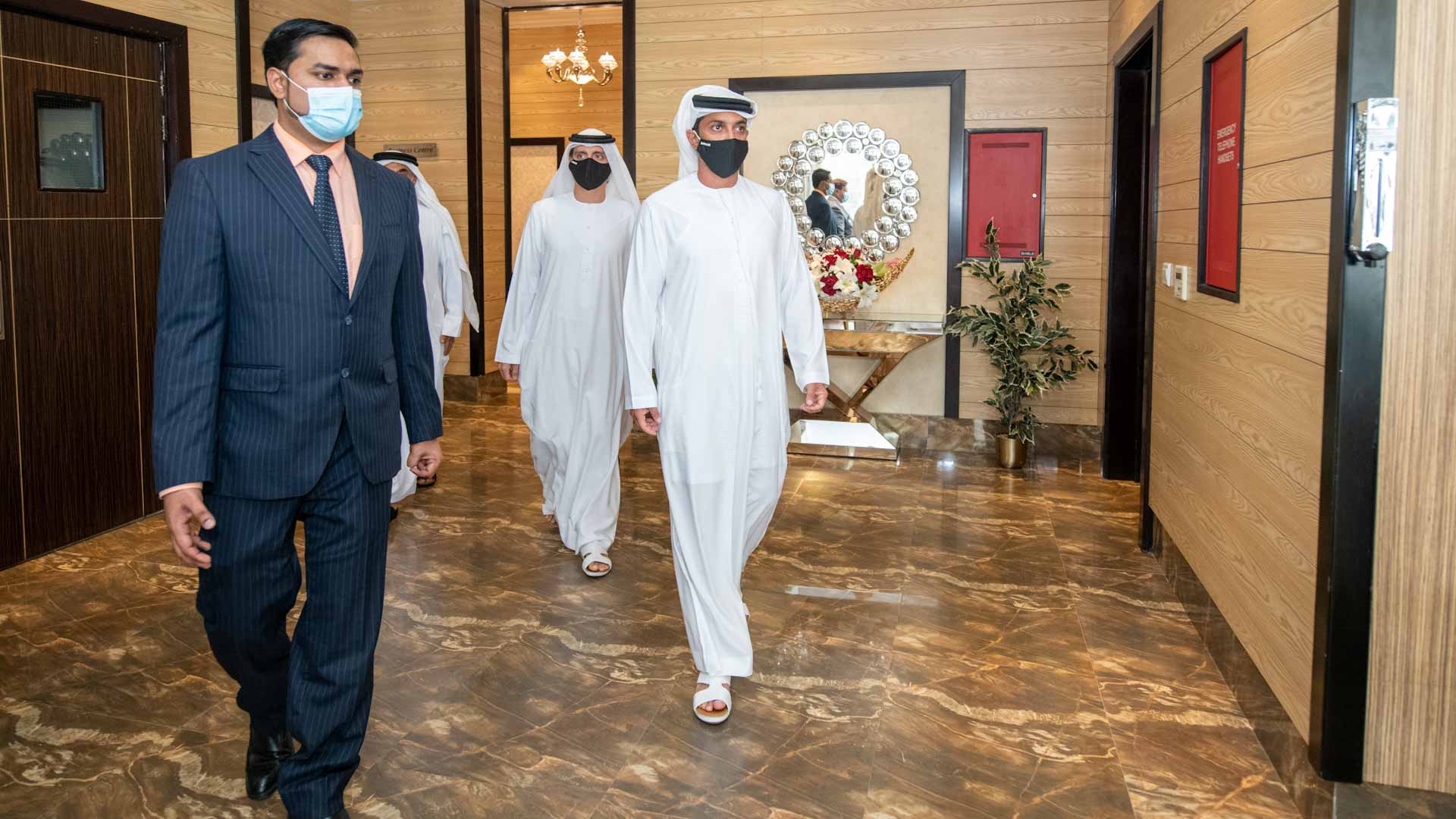 صورة بعنوان: عبد العزيز النعيمي يتفقّد المشاريع السياحية في إمارة عجمان 