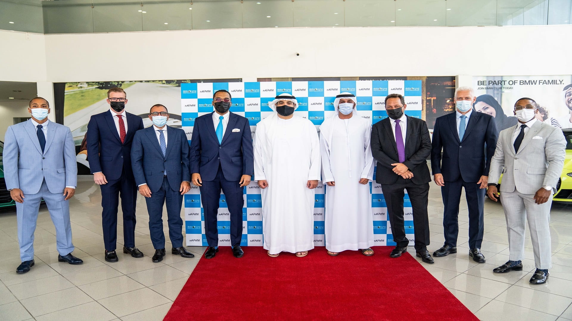 Image for the title: Rafid signs joint venture agreement with Albatha  