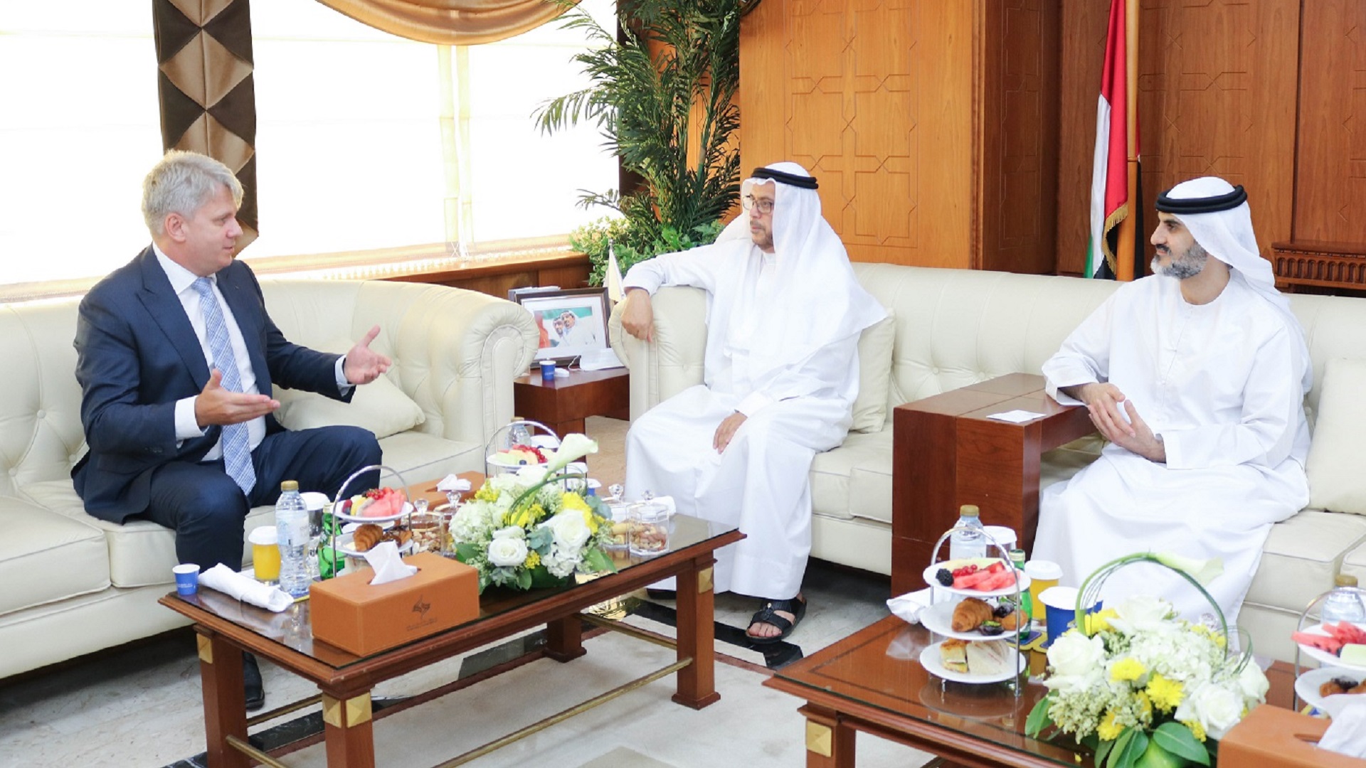 Image for the title: Ajman Chamber, Estonia explore economic opportunities  