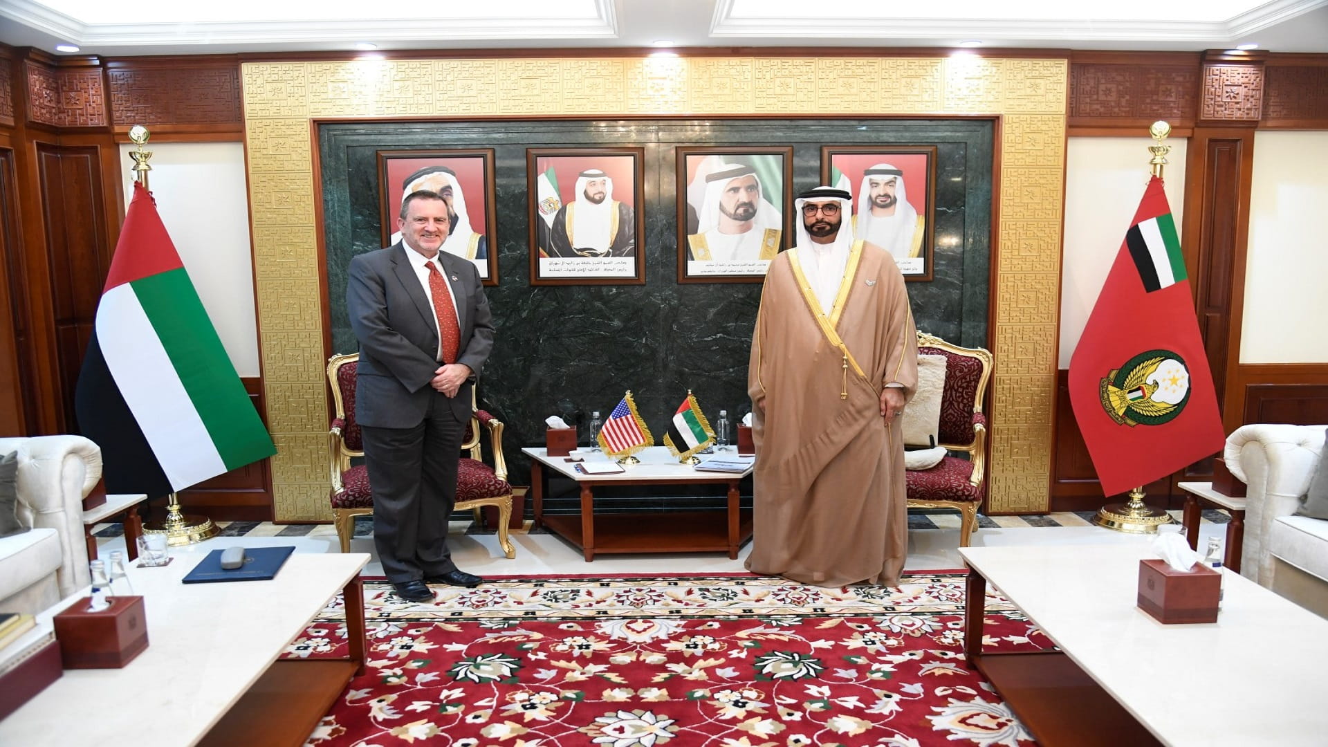 صورة بعنوان: البواردي والقائم بالأعمال الأميركي يبحثان سبل التعاون بين البلدين 