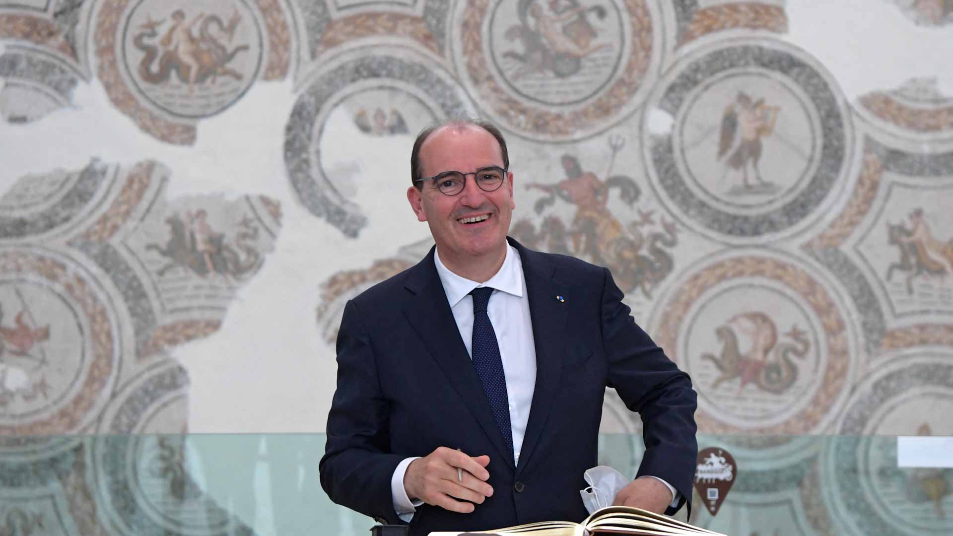 Image for the title: French PM isolates after wife tests positive for Covid-19 