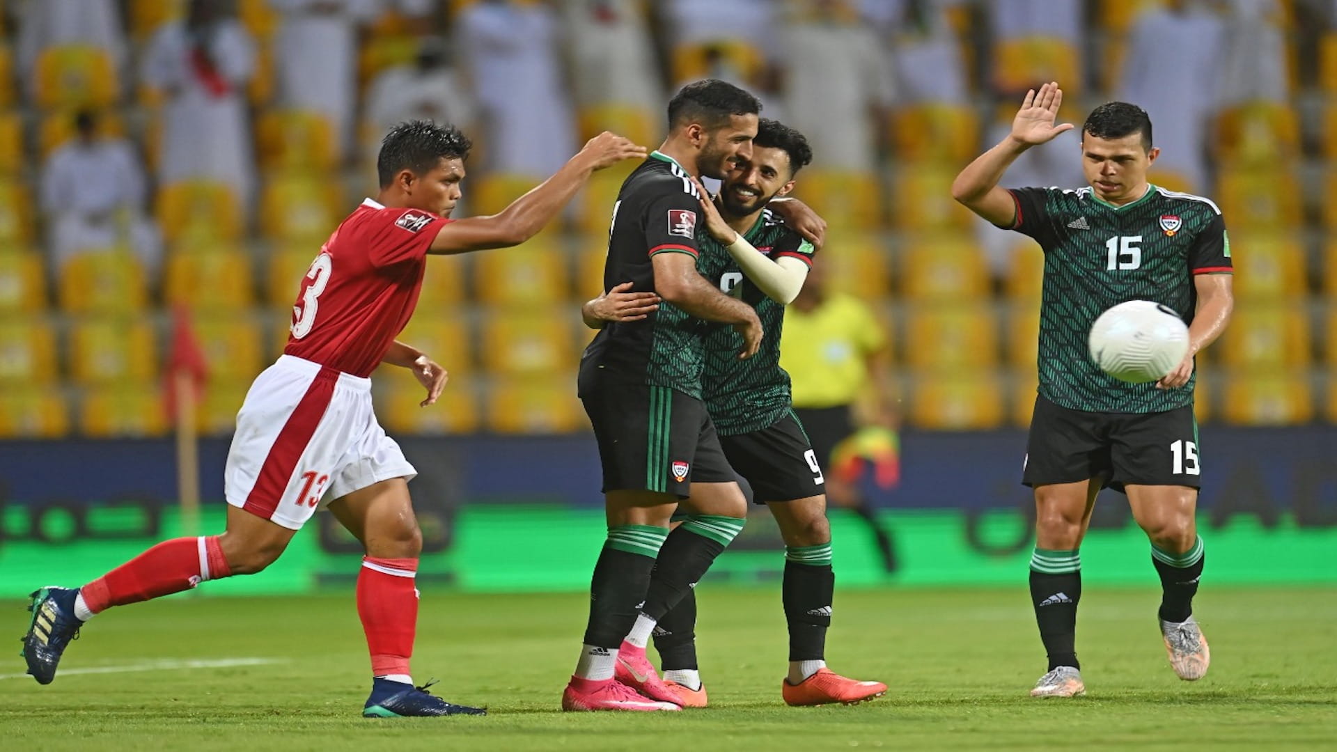 Image for the title: UAE claim impressive 5-0 win against Indonesia 