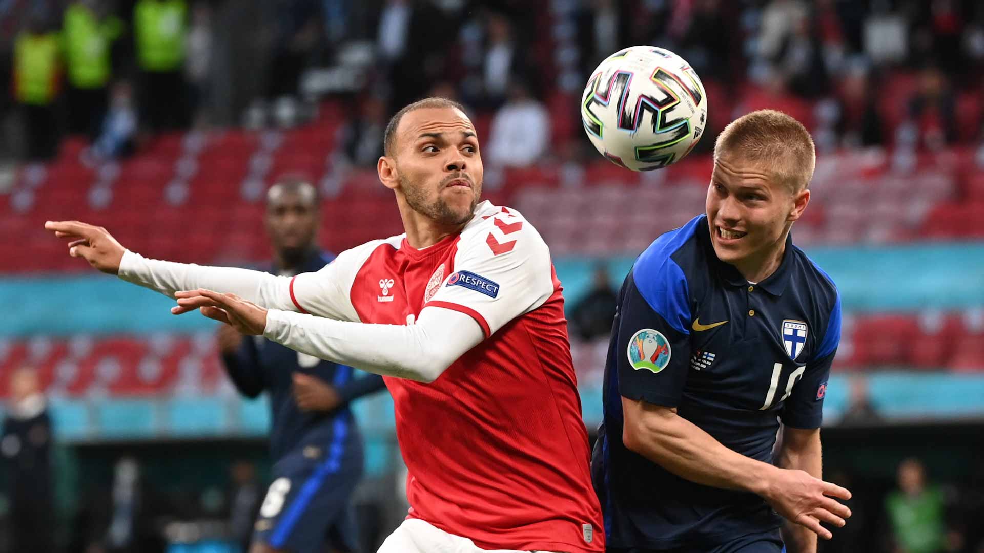 Image for the title: Finland beat Denmark but game overshadowed by Eriksen collapse 